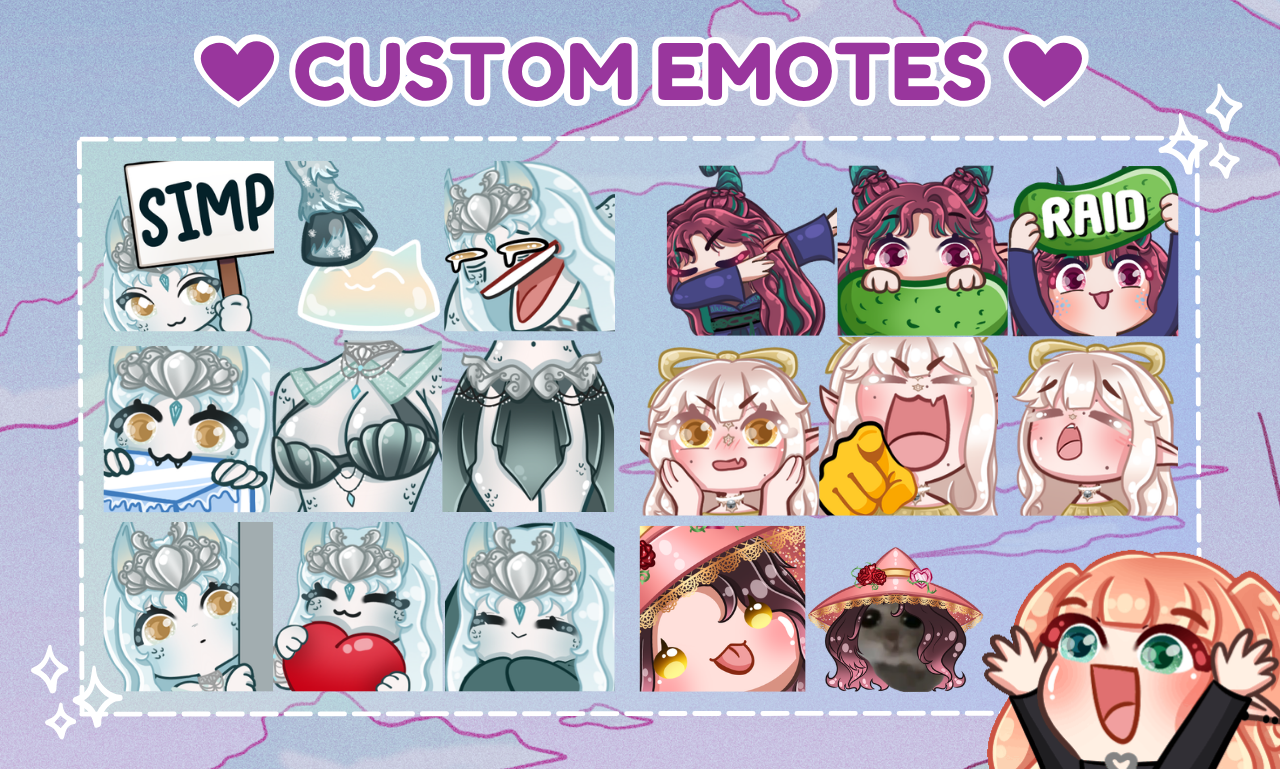 Static Emotes portfolio artwork