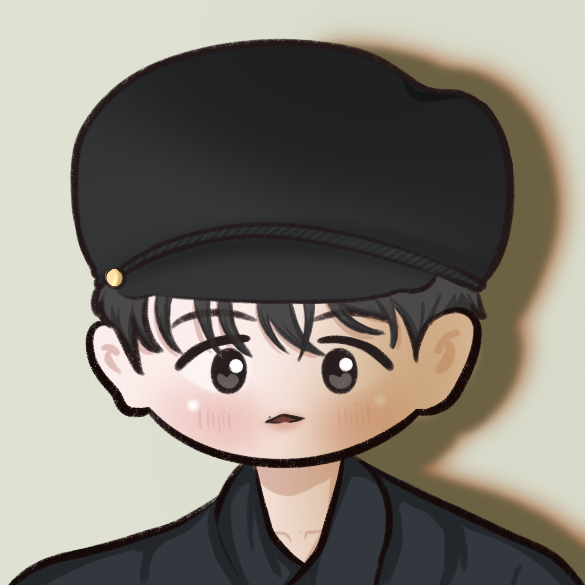 Simplified chibi k-pop fanarts portfolio artwork