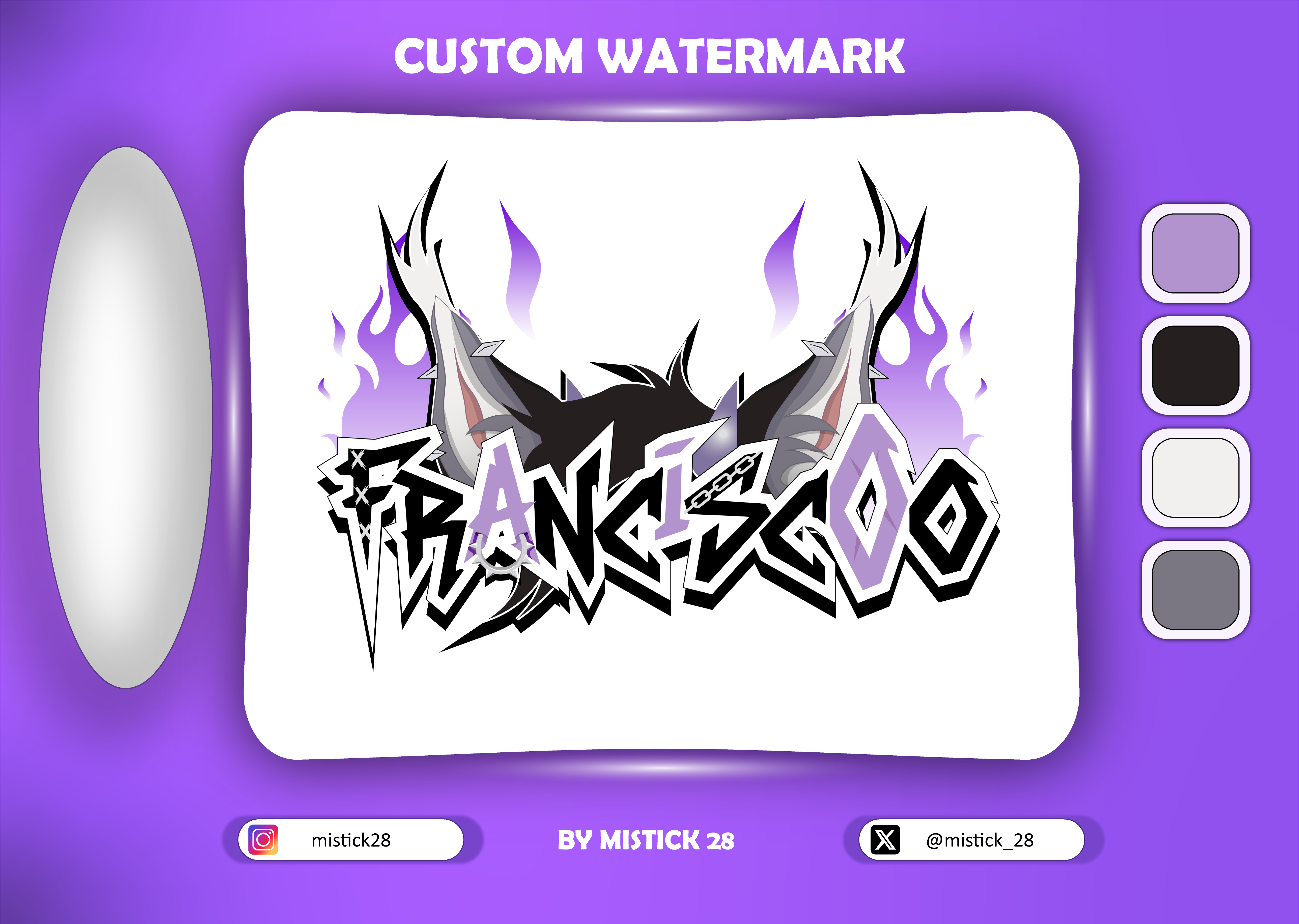 Commission Logo - Francisc0o portfolio artwork