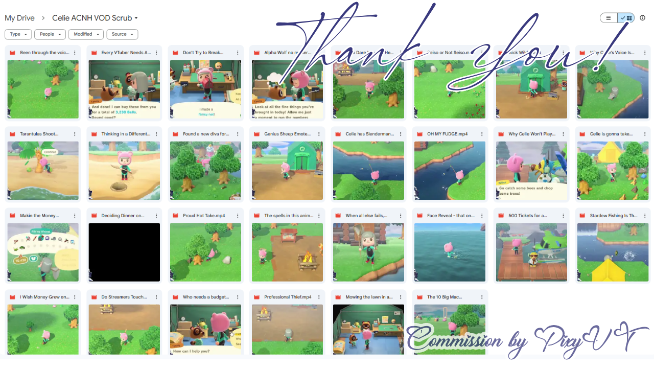 Celie's VOD Scrub for Clips portfolio artwork