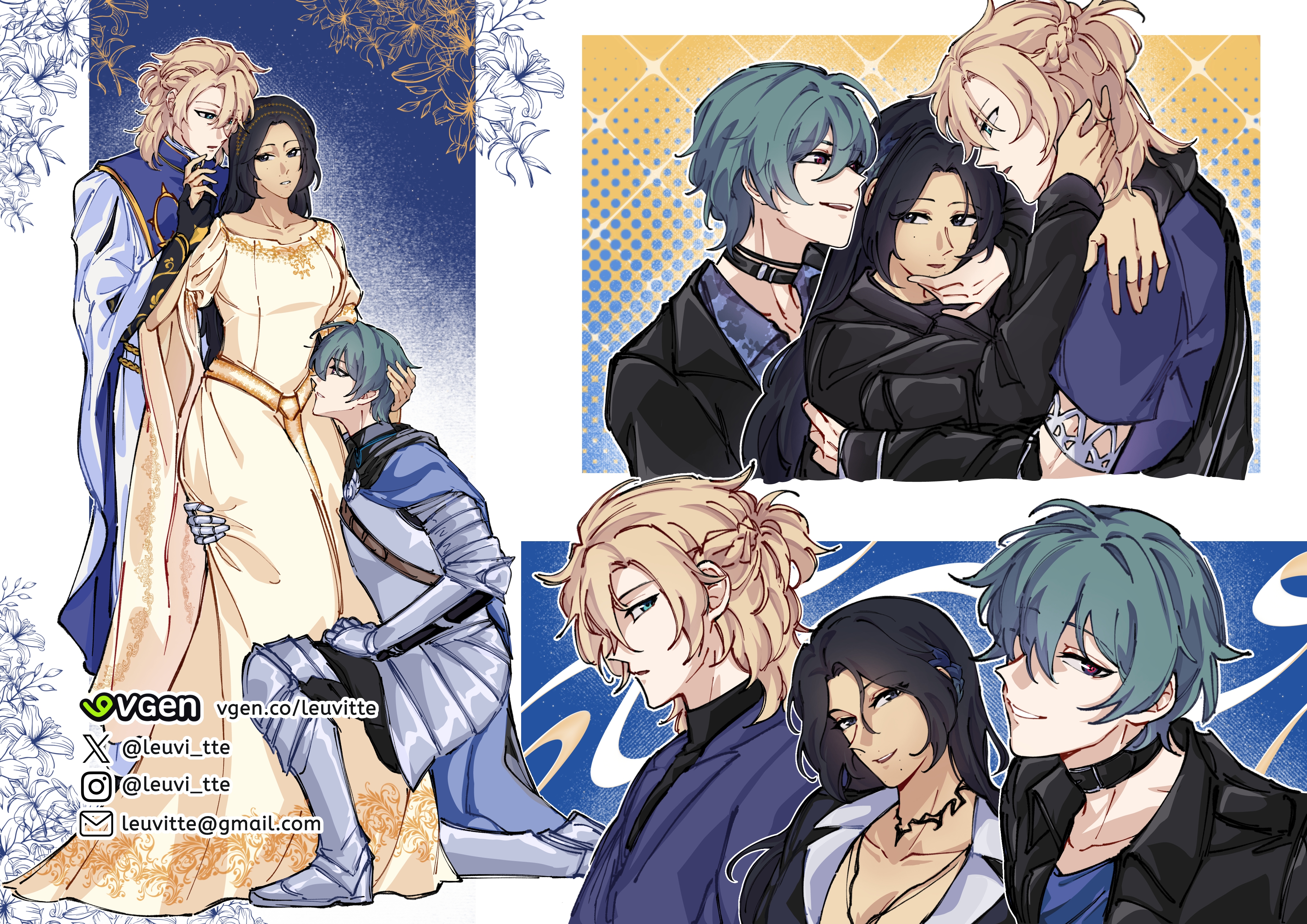 Sketchpage for Cee Lan (Yume) portfolio artwork