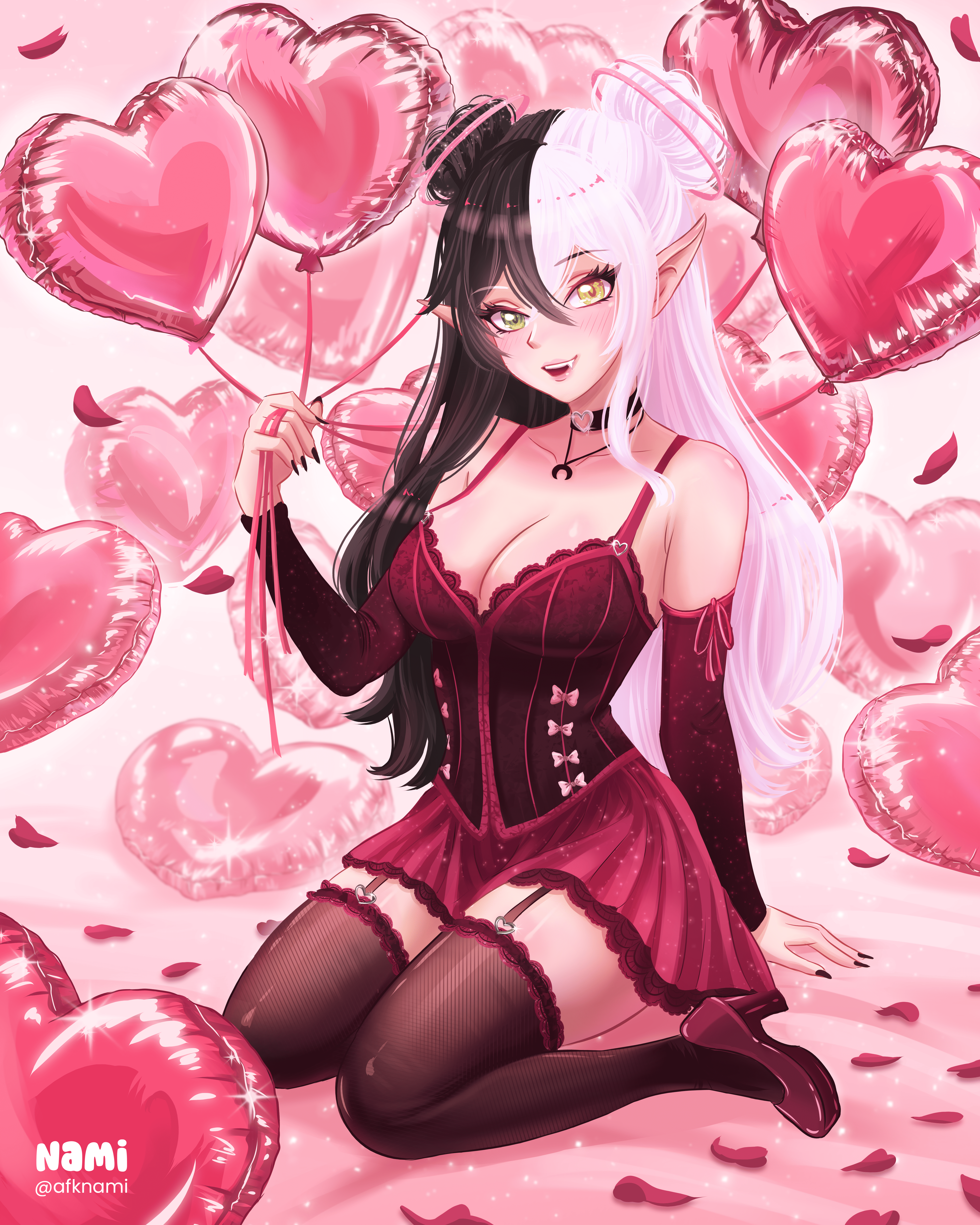 Full body XxSaturnxX Art Contest portfolio artwork