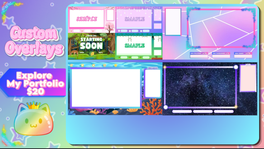 𓆩☆ Stream Layouts ☆𓆪 portfolio artwork