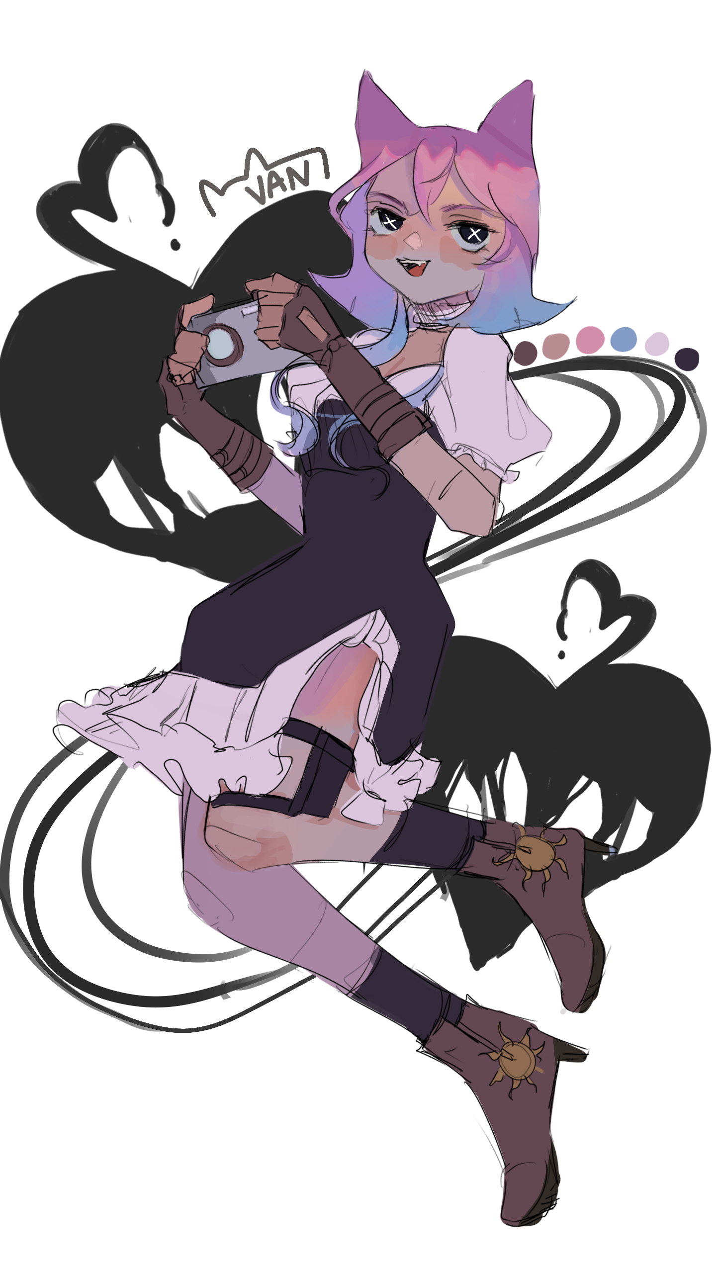 OC CHIBI portfolio artwork