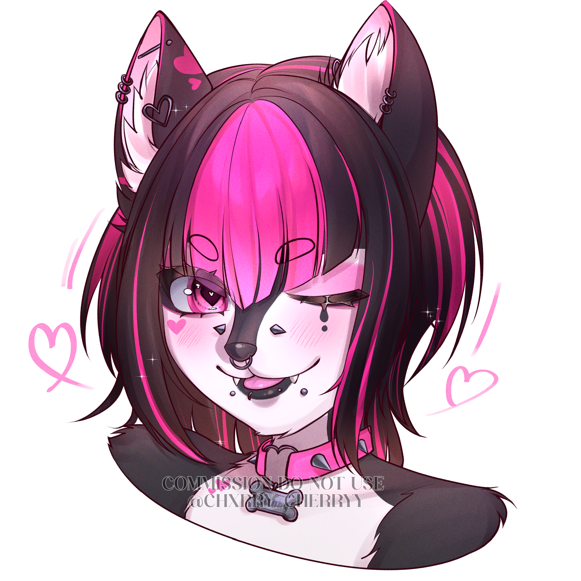 Furry Bust Up Commission shop item