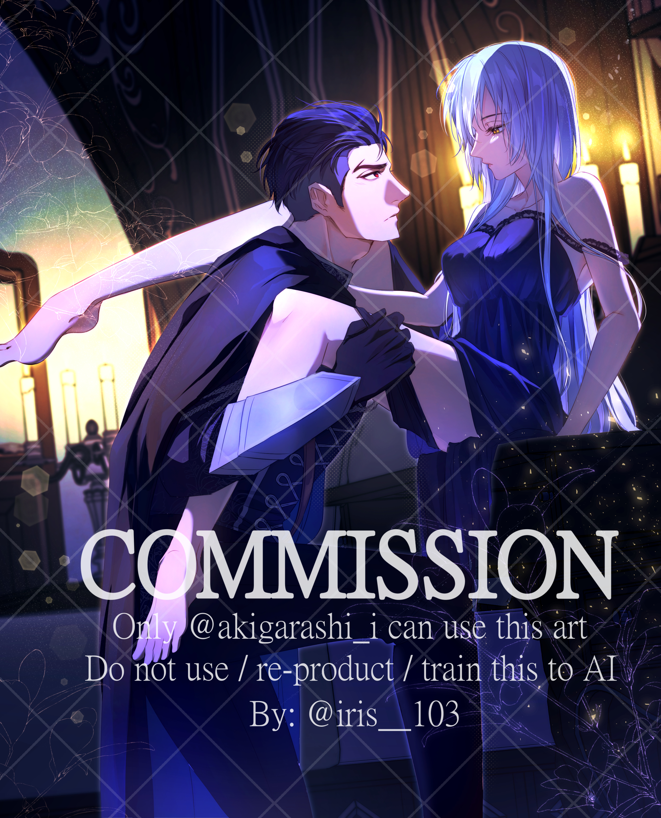 Commission for Akira portfolio artwork