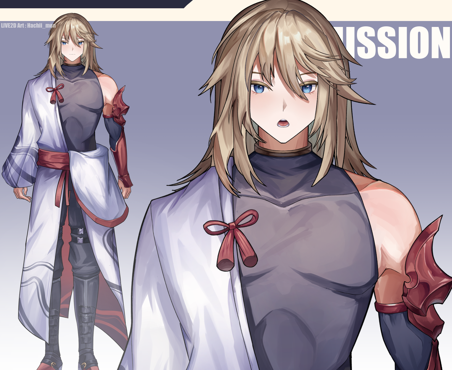 SinnPon Live2D Model portfolio artwork