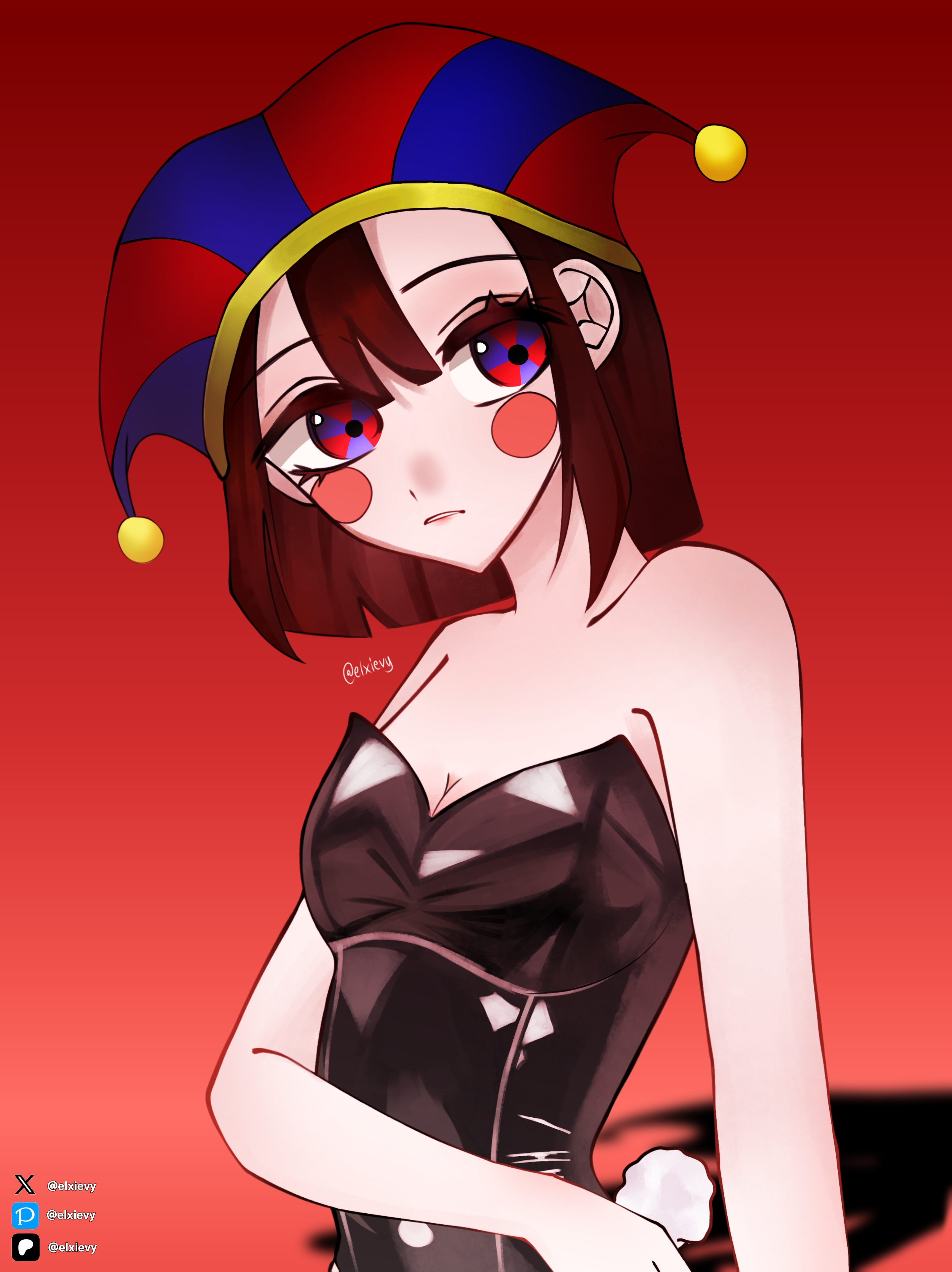 Bust Up portfolio artwork