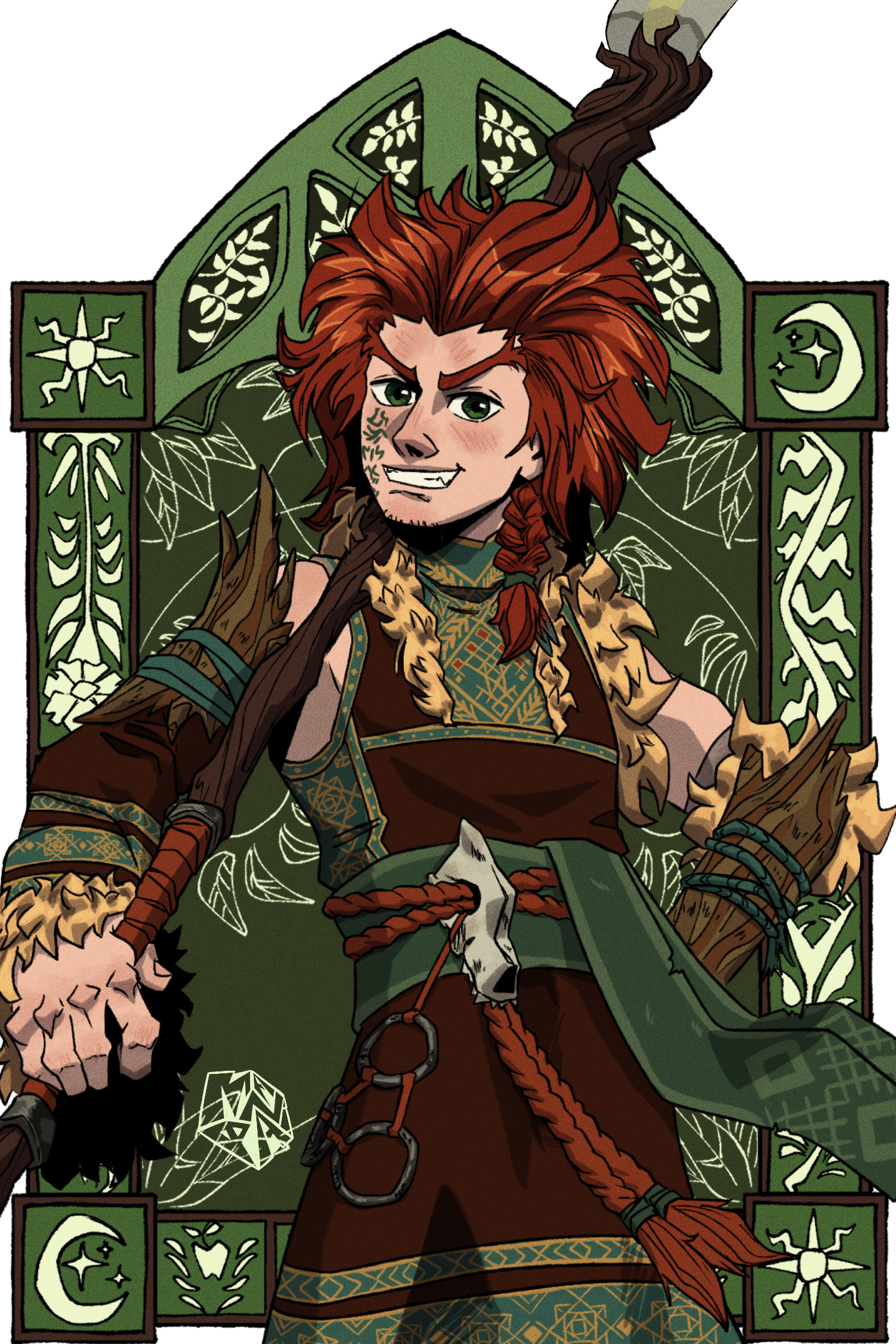 OC comm 'Beril' portfolio artwork