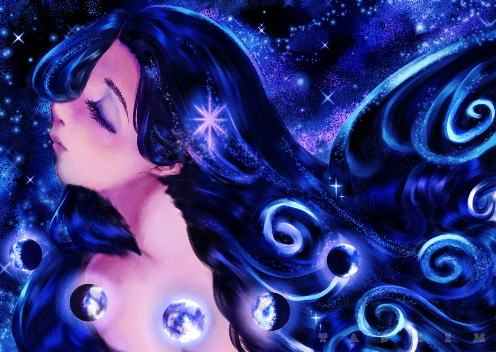 ✨ Asra: Veil Of The Night portfolio artwork
