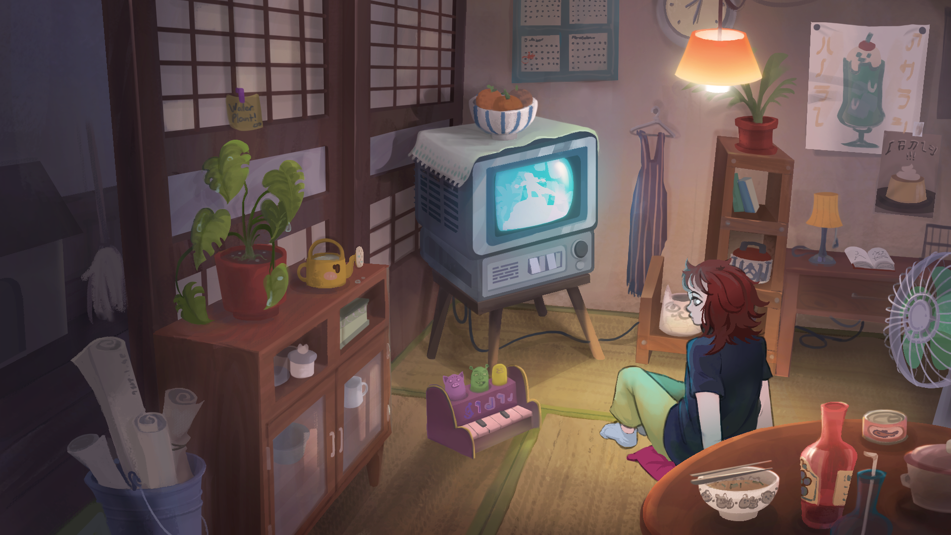 Japanese Interior Background portfolio artwork