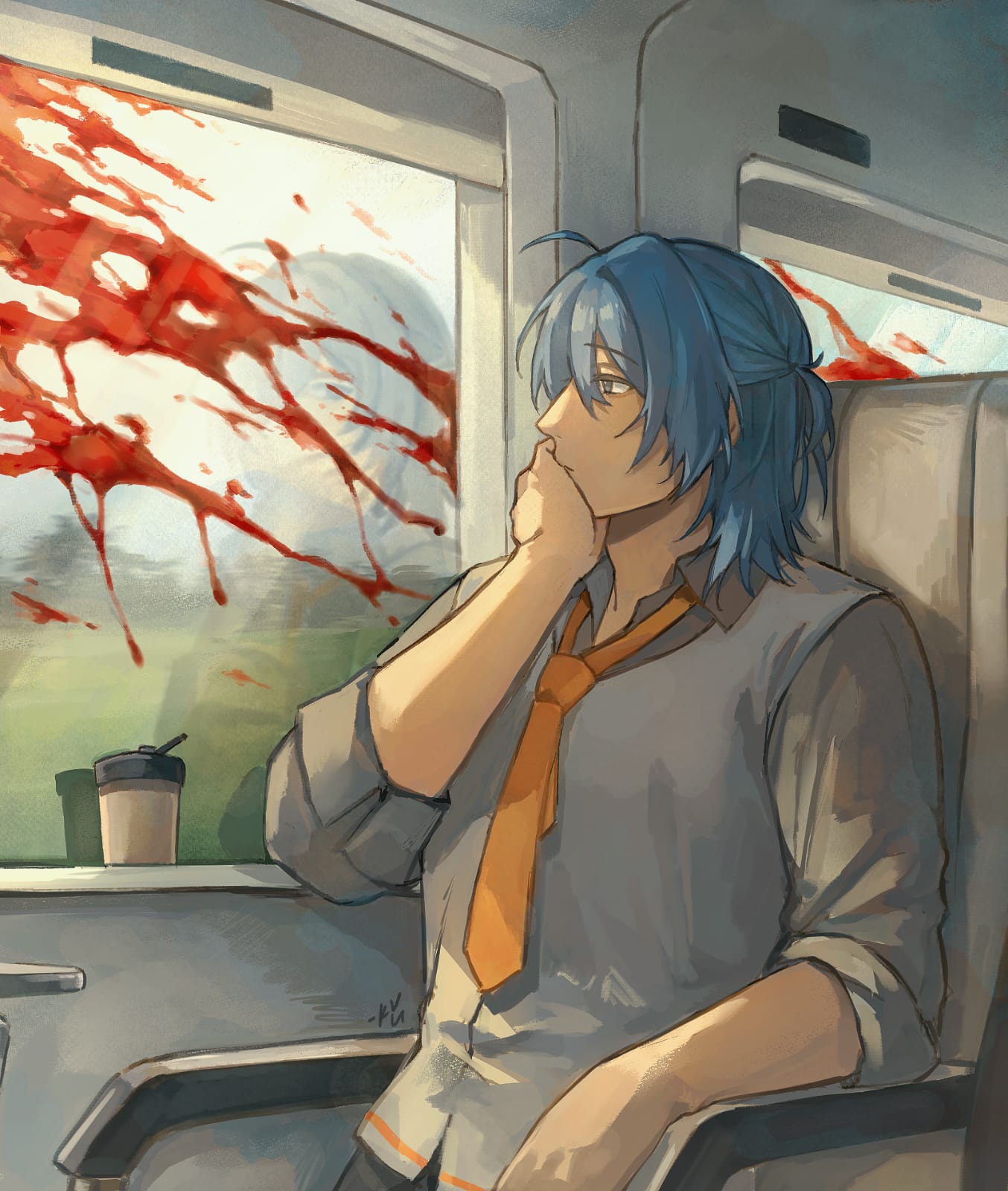 Enjoying Scenery portfolio artwork