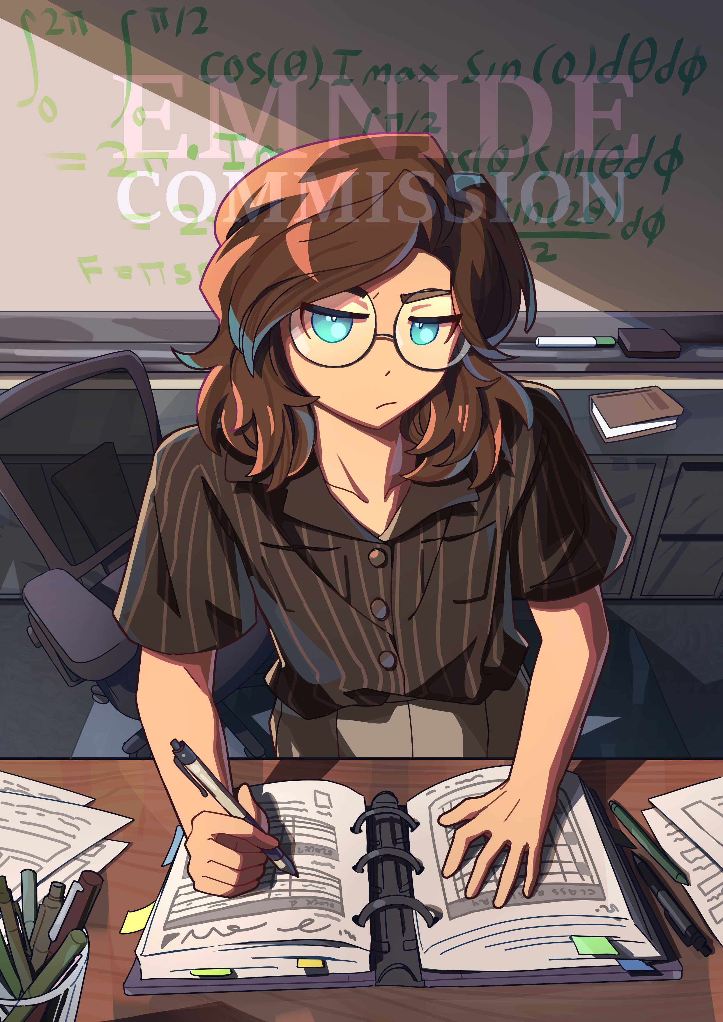 Commission for Lisatube portfolio artwork