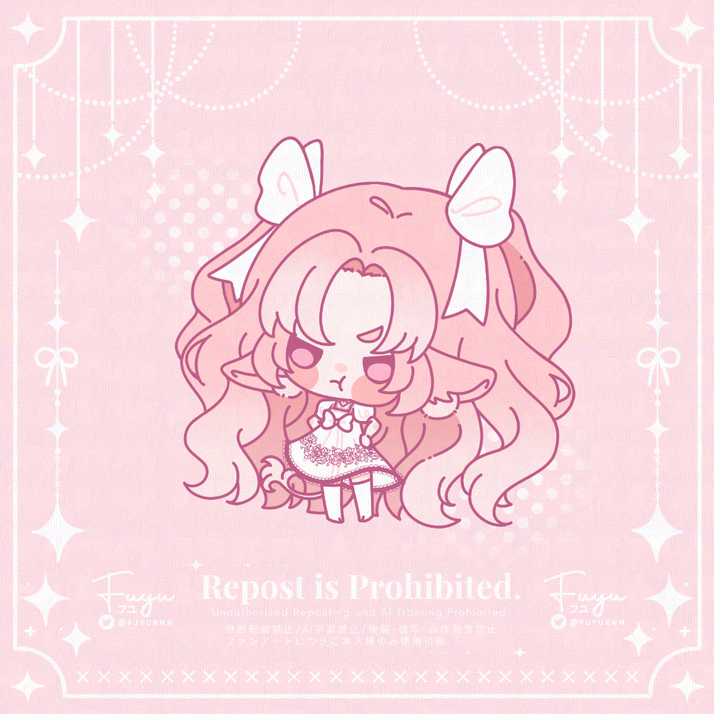 Chibi commission portfolio artwork