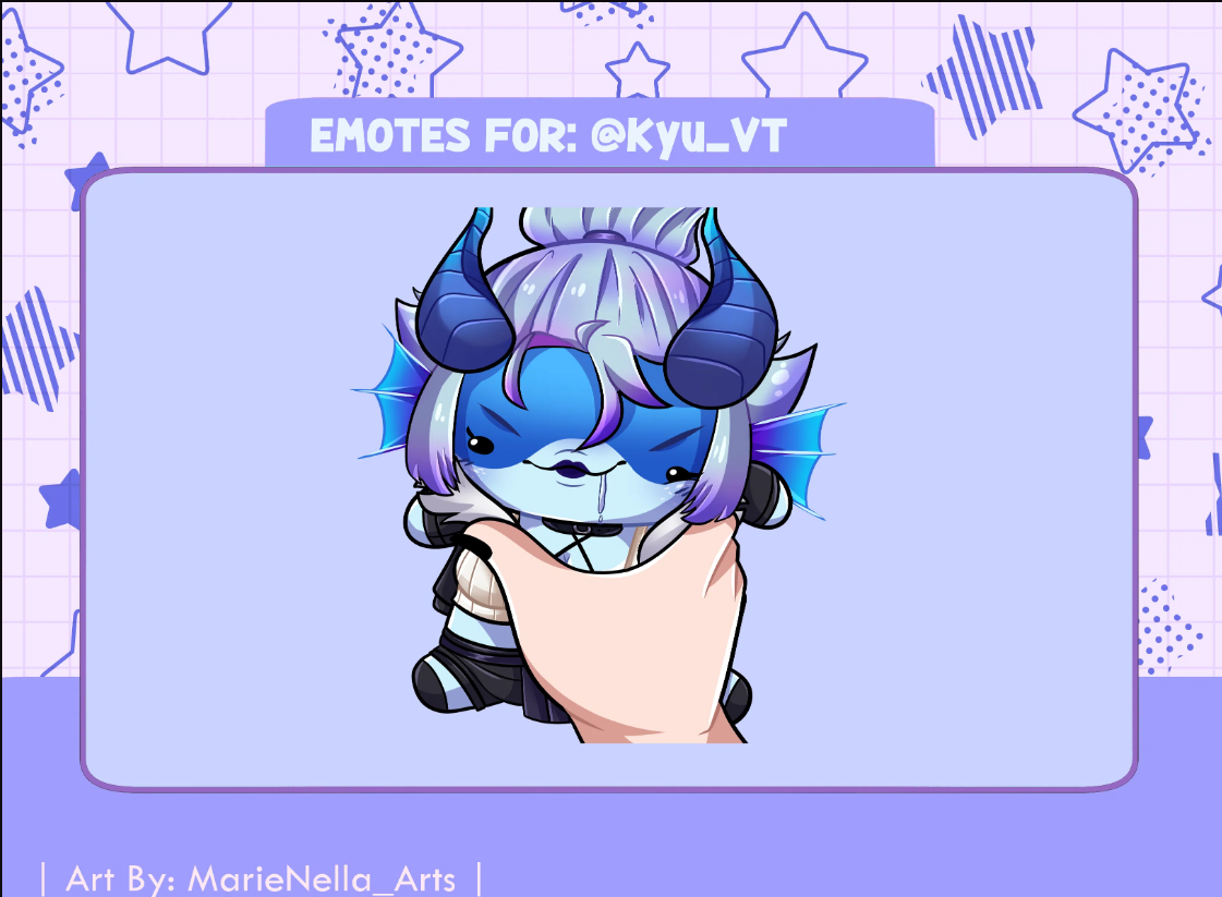 Kyu_Vt´s Emote portfolio artwork