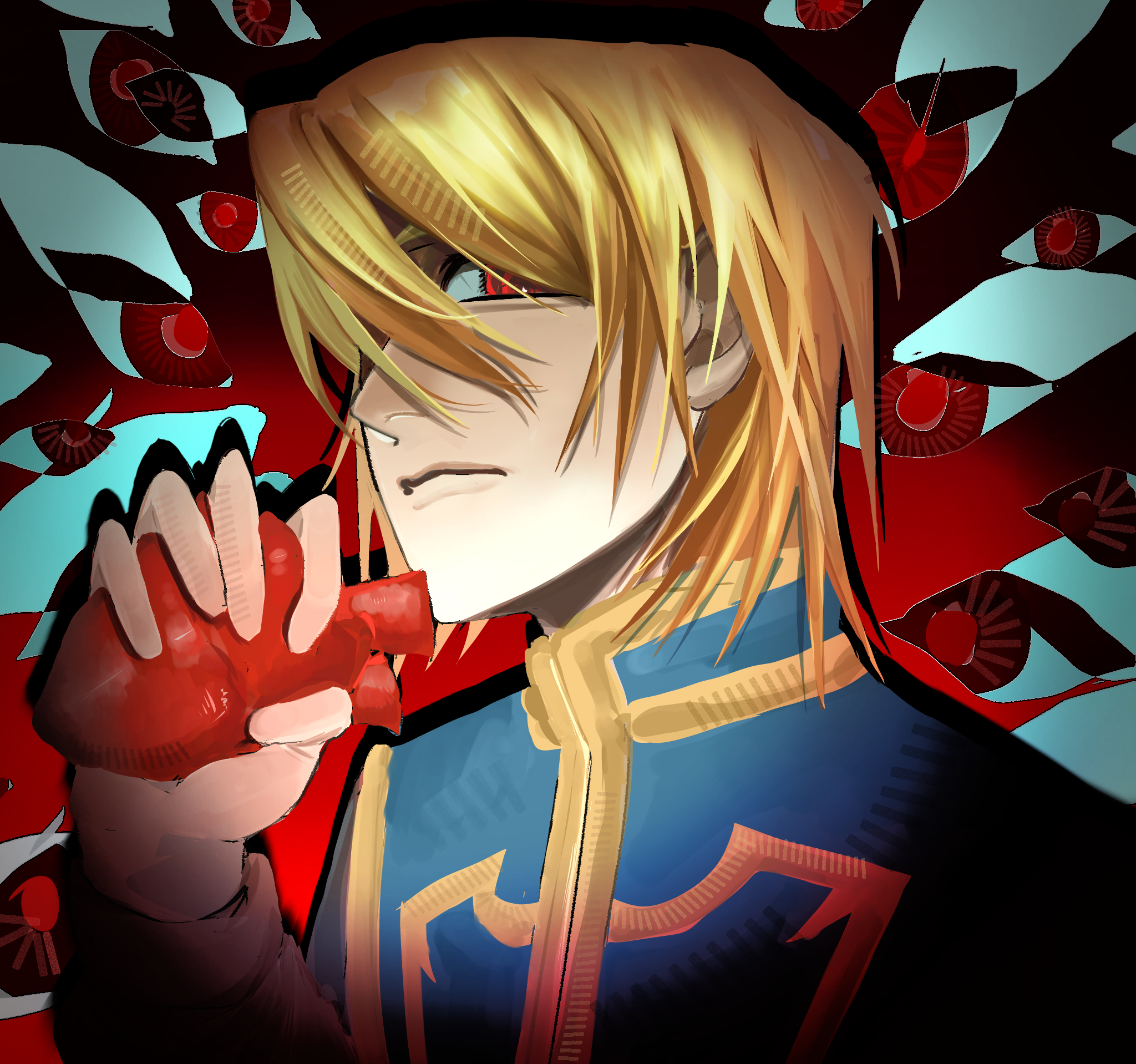 Kurapika Fanart portfolio artwork