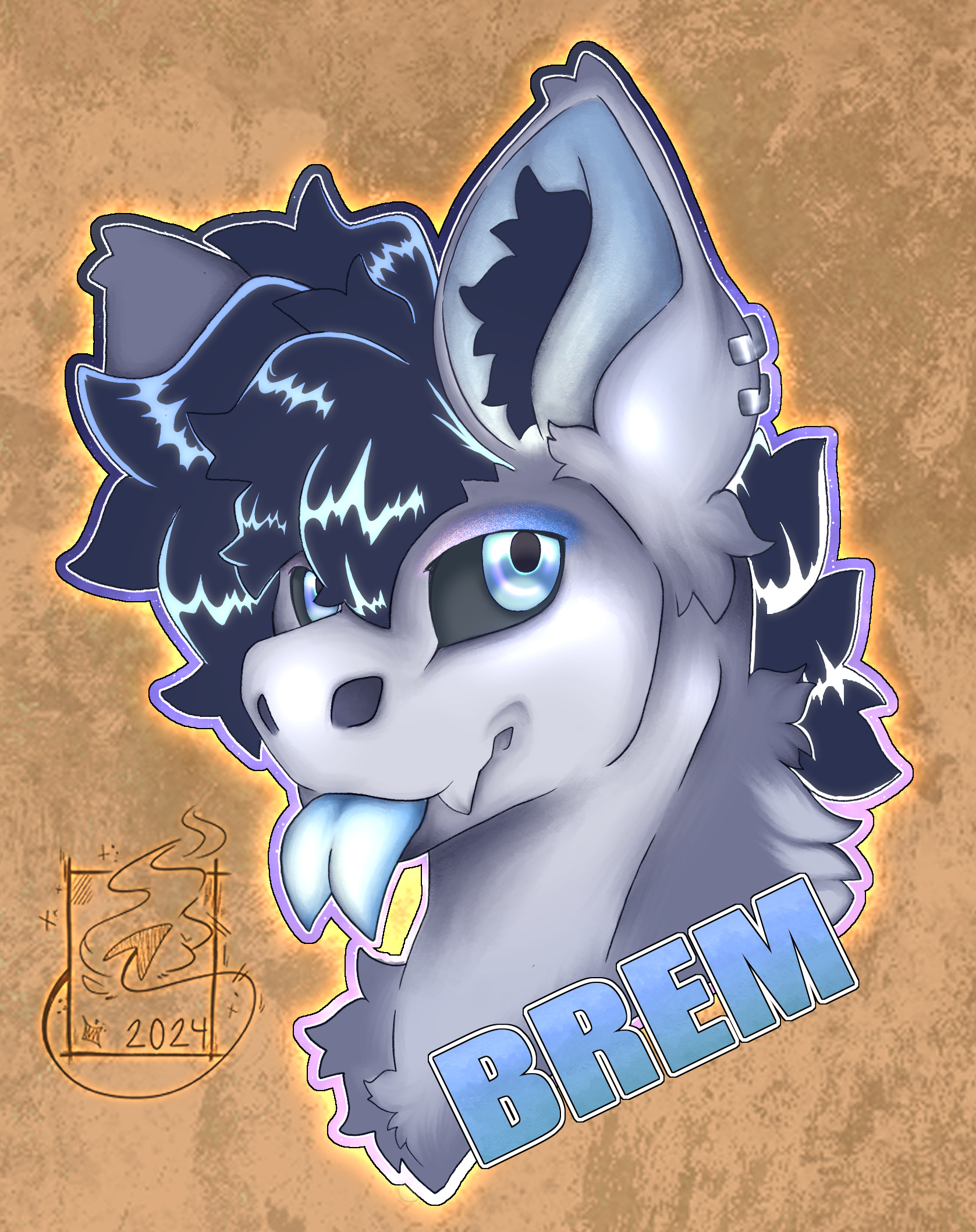 Previous Fursona Badges portfolio artwork