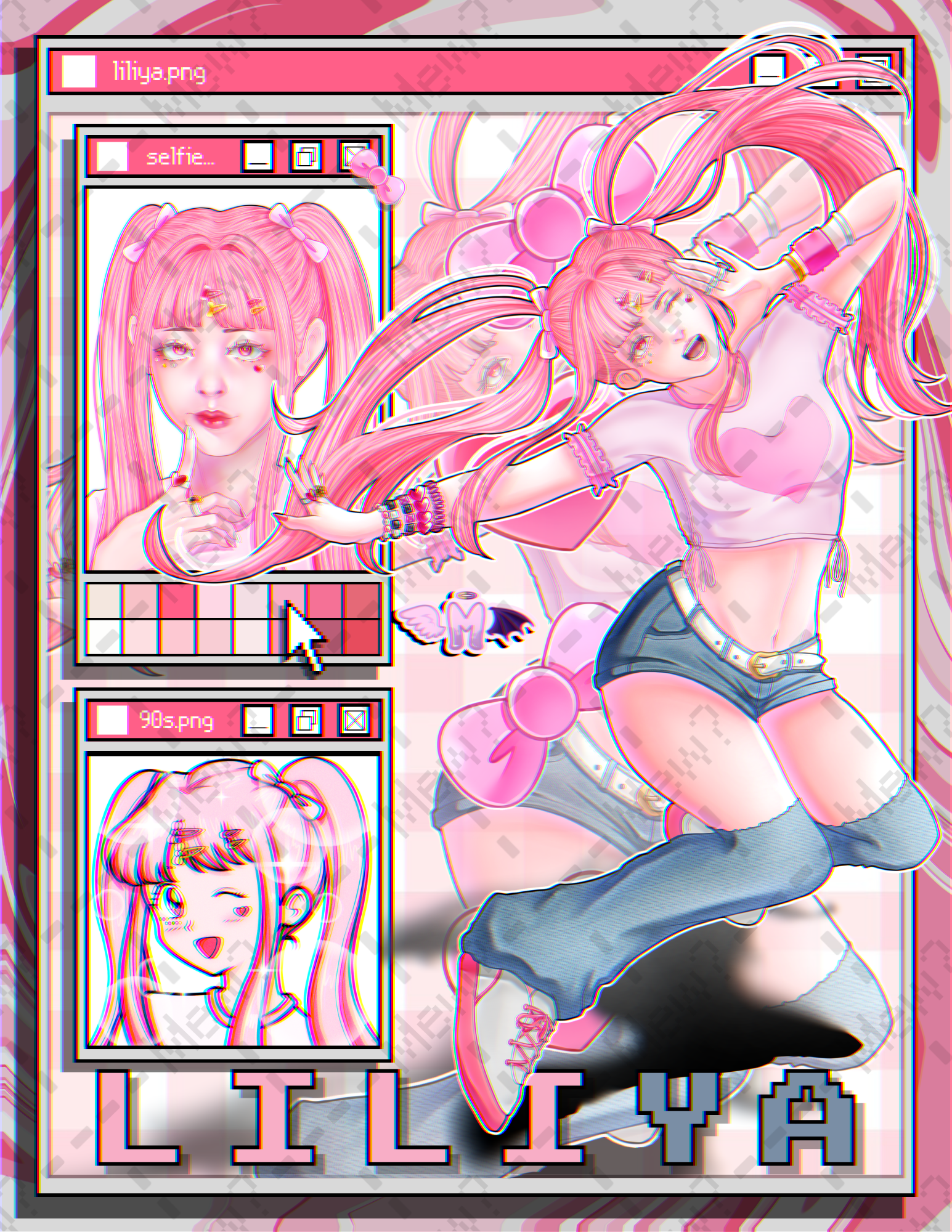 Webcore Series: Liliya (OC) portfolio artwork