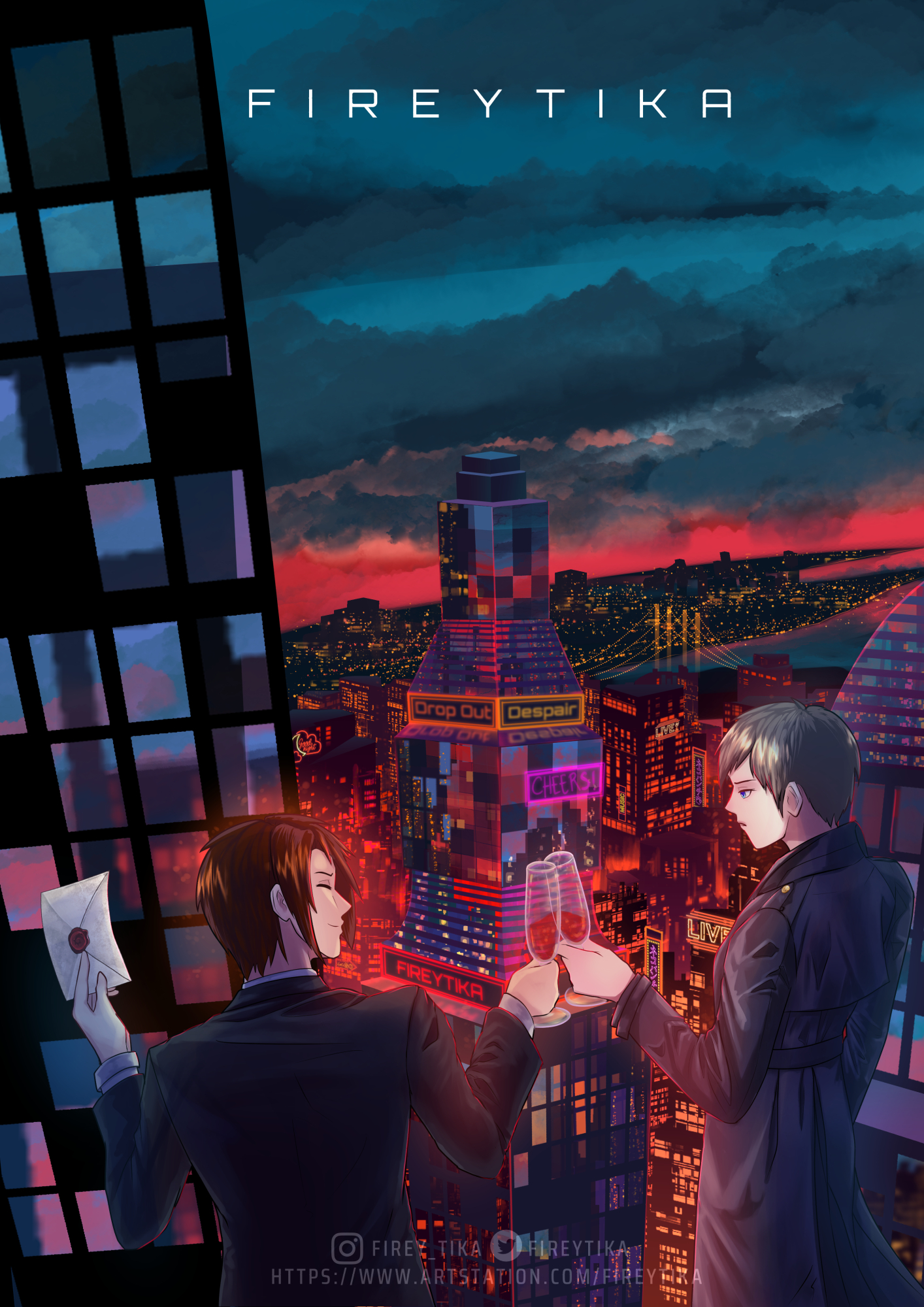 Dropout Despair - The Last Letter portfolio artwork