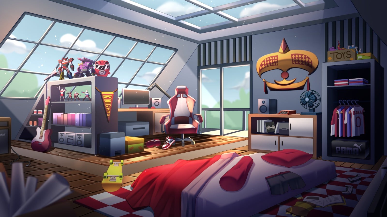 Room Background for Bara by Dane from Bumantara Studio portfolio artwork