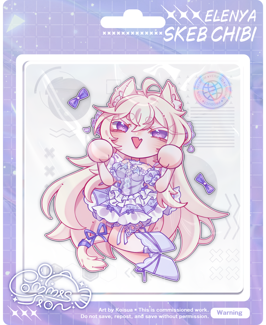 ꒰ CM ꒱ chibi portfolio artwork