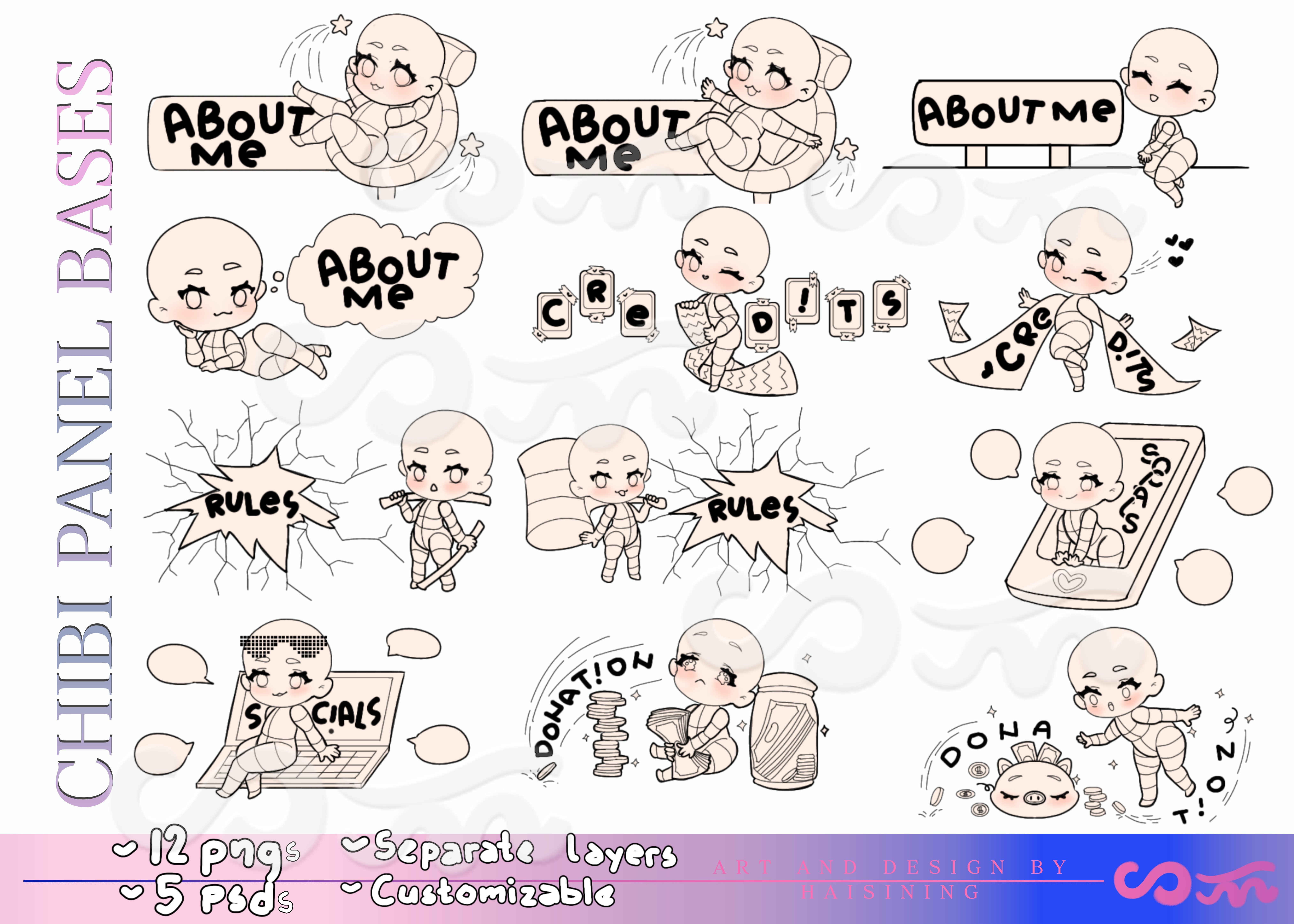 Chibi Base Panel [P2U] shop item
