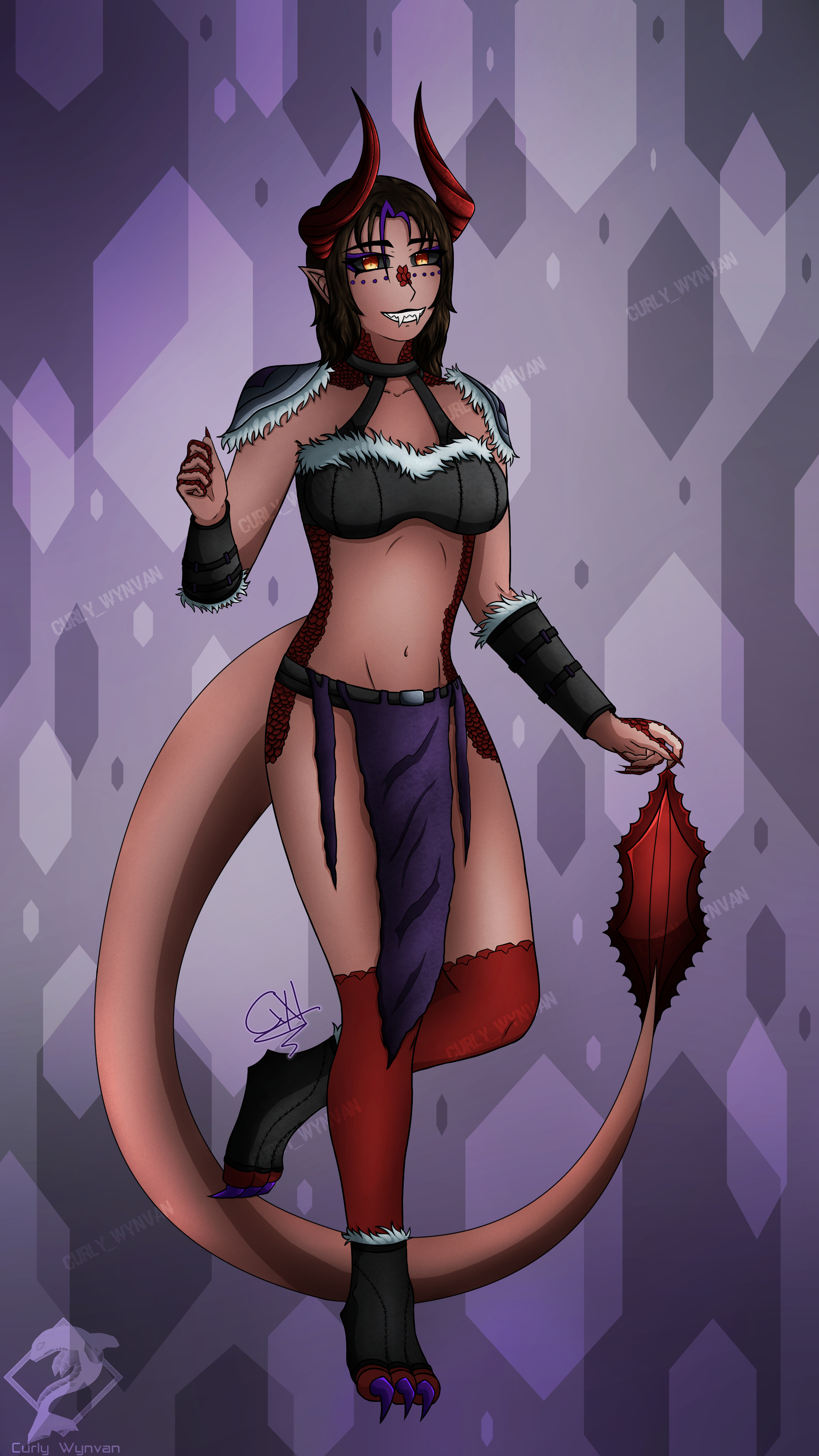 Dragon Mary portfolio artwork