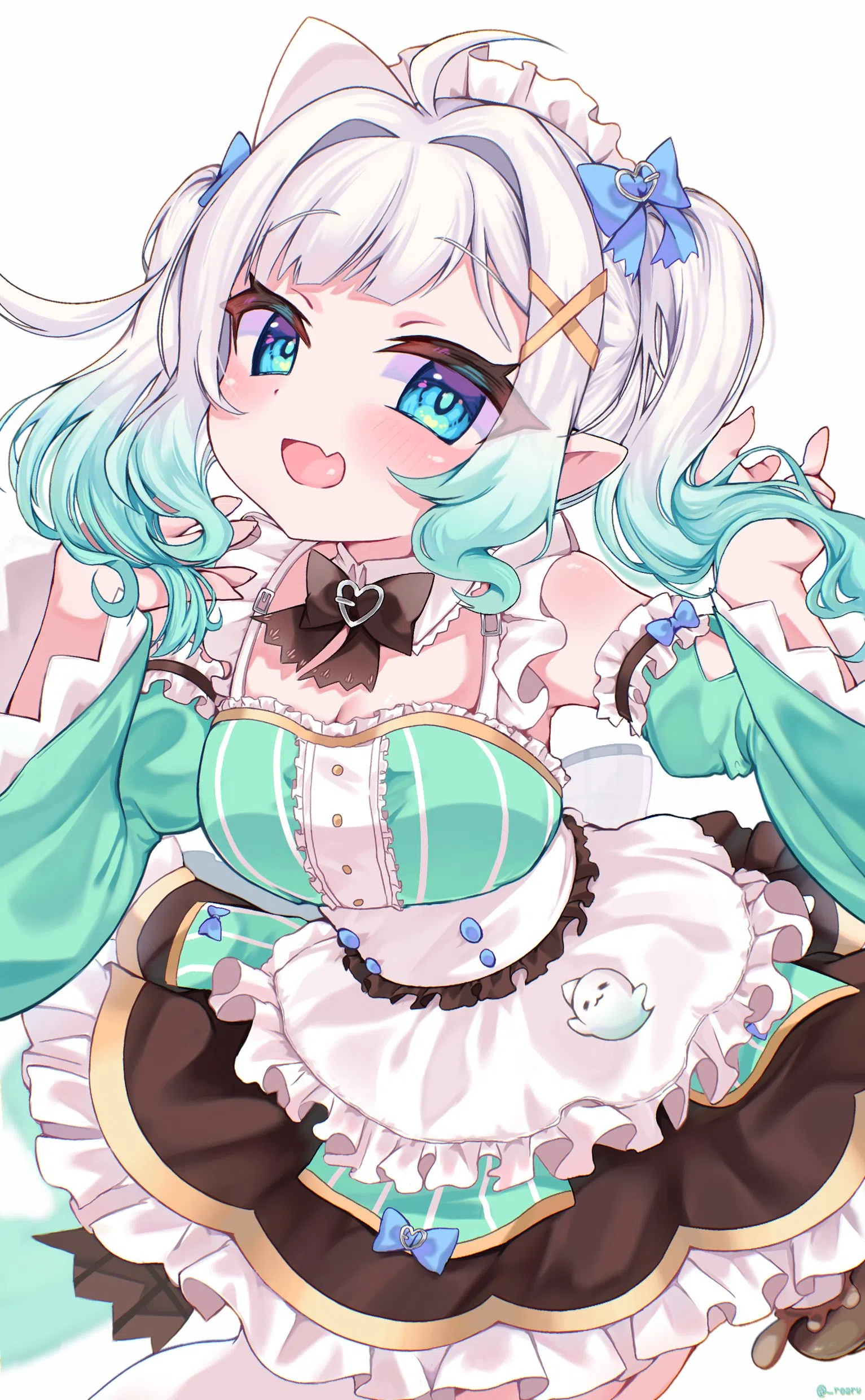 Mint Fantome fanart portfolio artwork