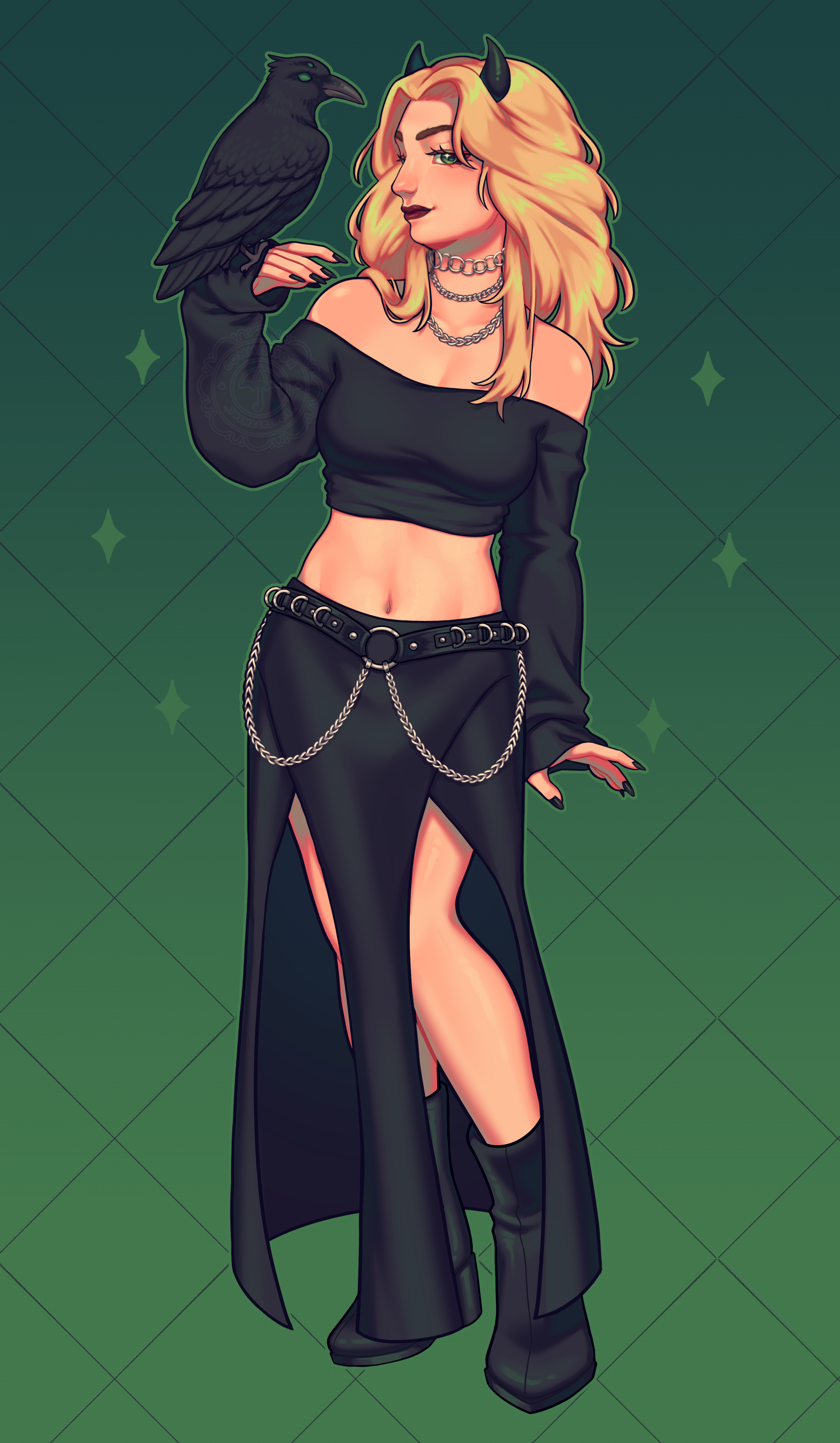 ❇️Corvis Mortalis's Commission / Full Body❇️ portfolio artwork