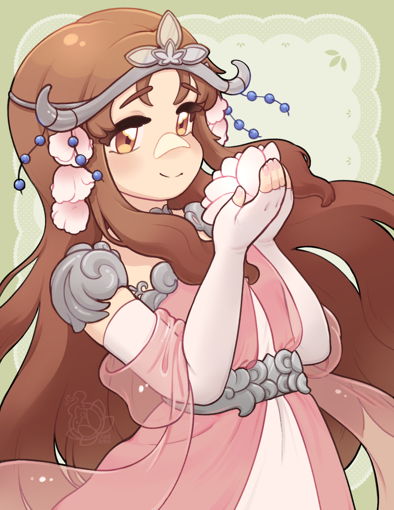 Frayed's Character Art Comm portfolio artwork