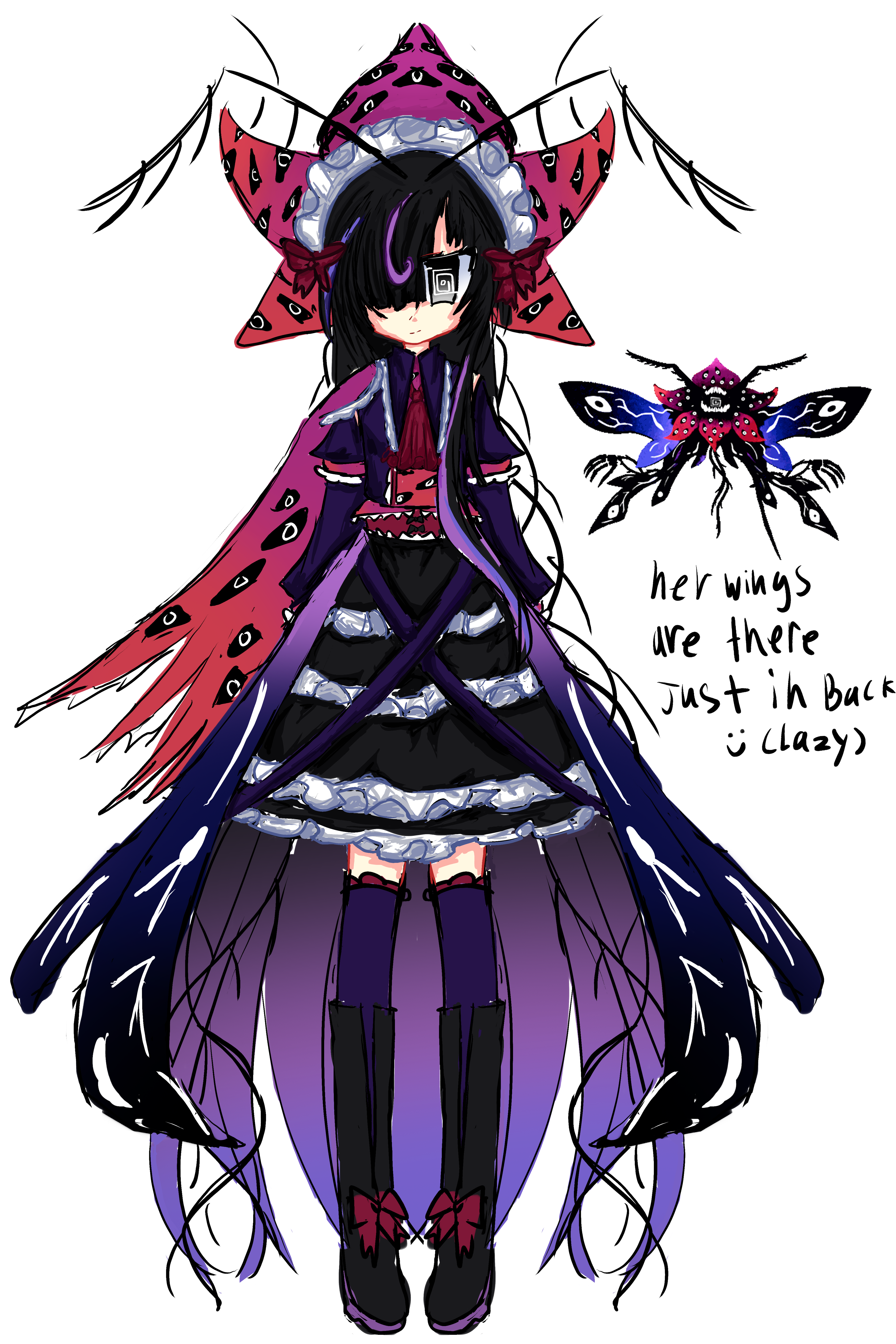 character/oufit design!! ૮₍ ´ ꒳ `₎ა portfolio artwork