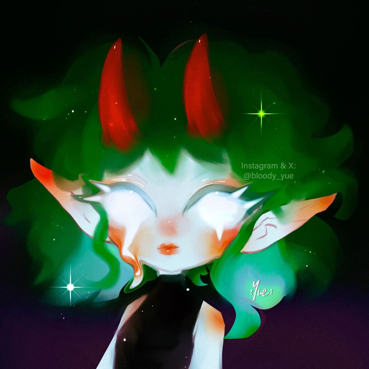 Chibi sample portfolio artwork