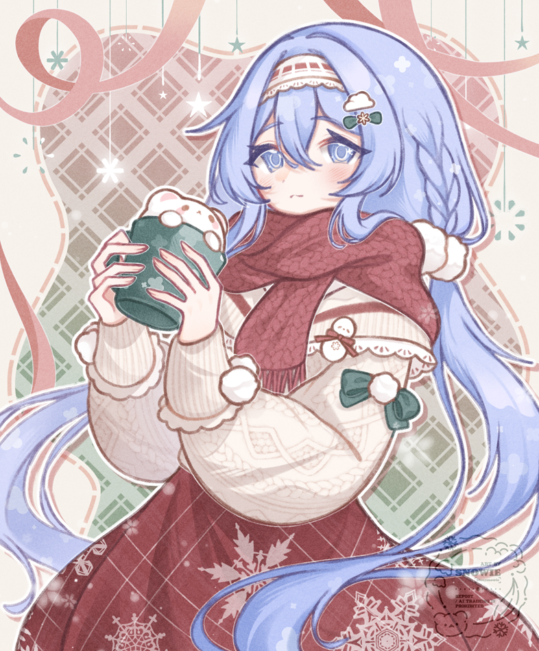 christmas scent🎄❆⋆.˚ portfolio artwork