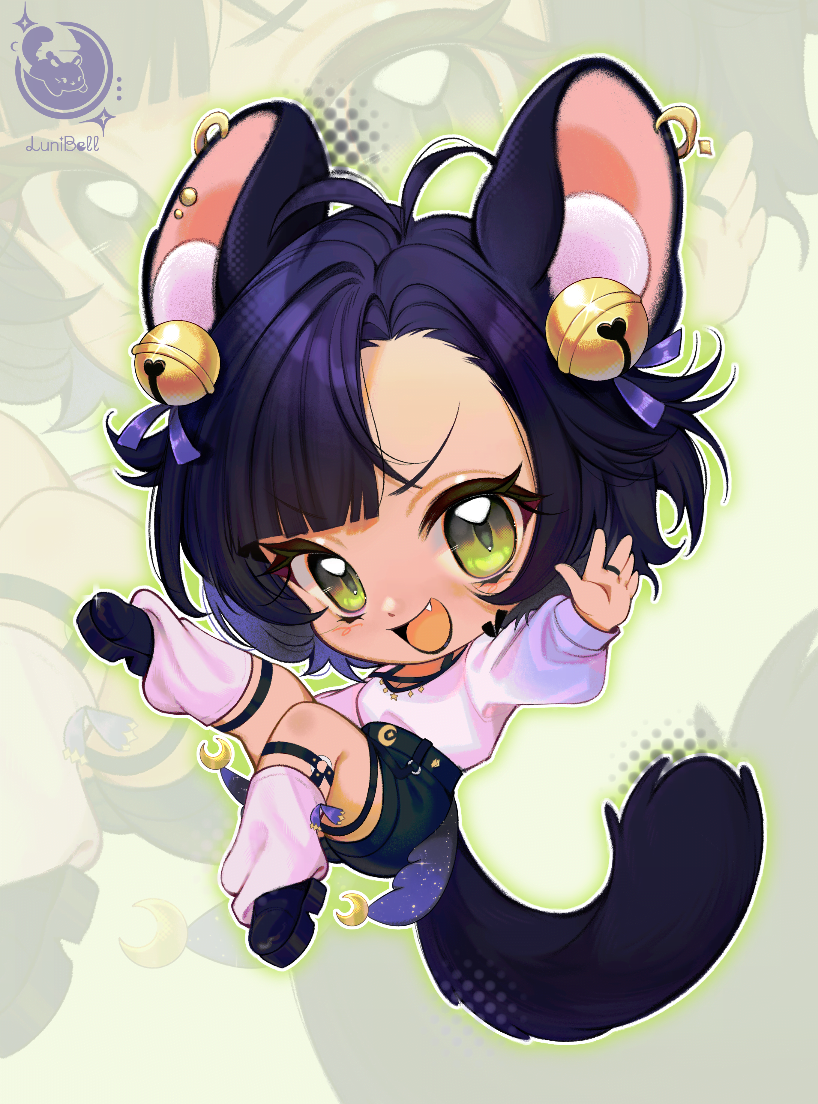 Chibi Luni! ππ portfolio artwork