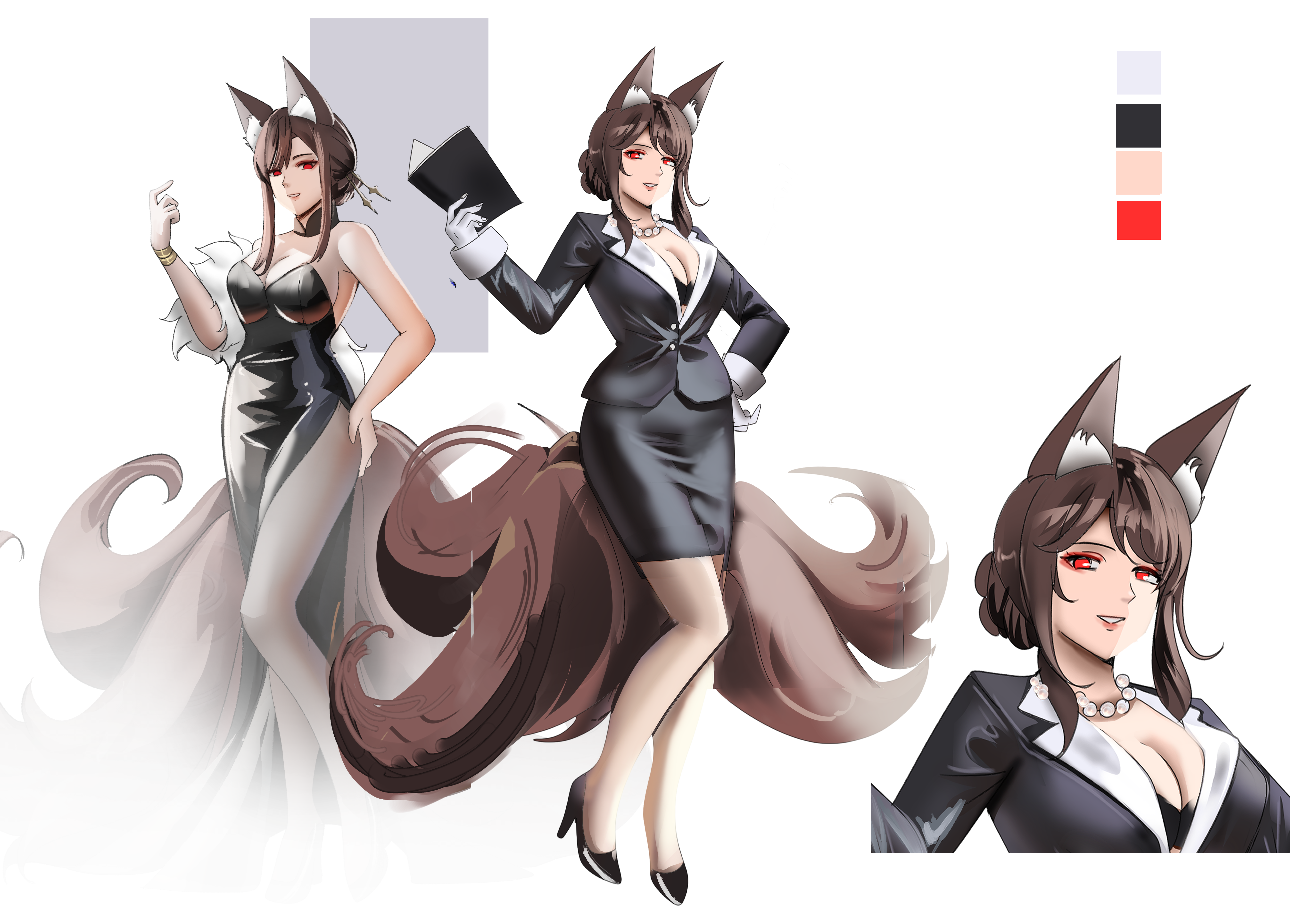My Oc Jun portfolio artwork