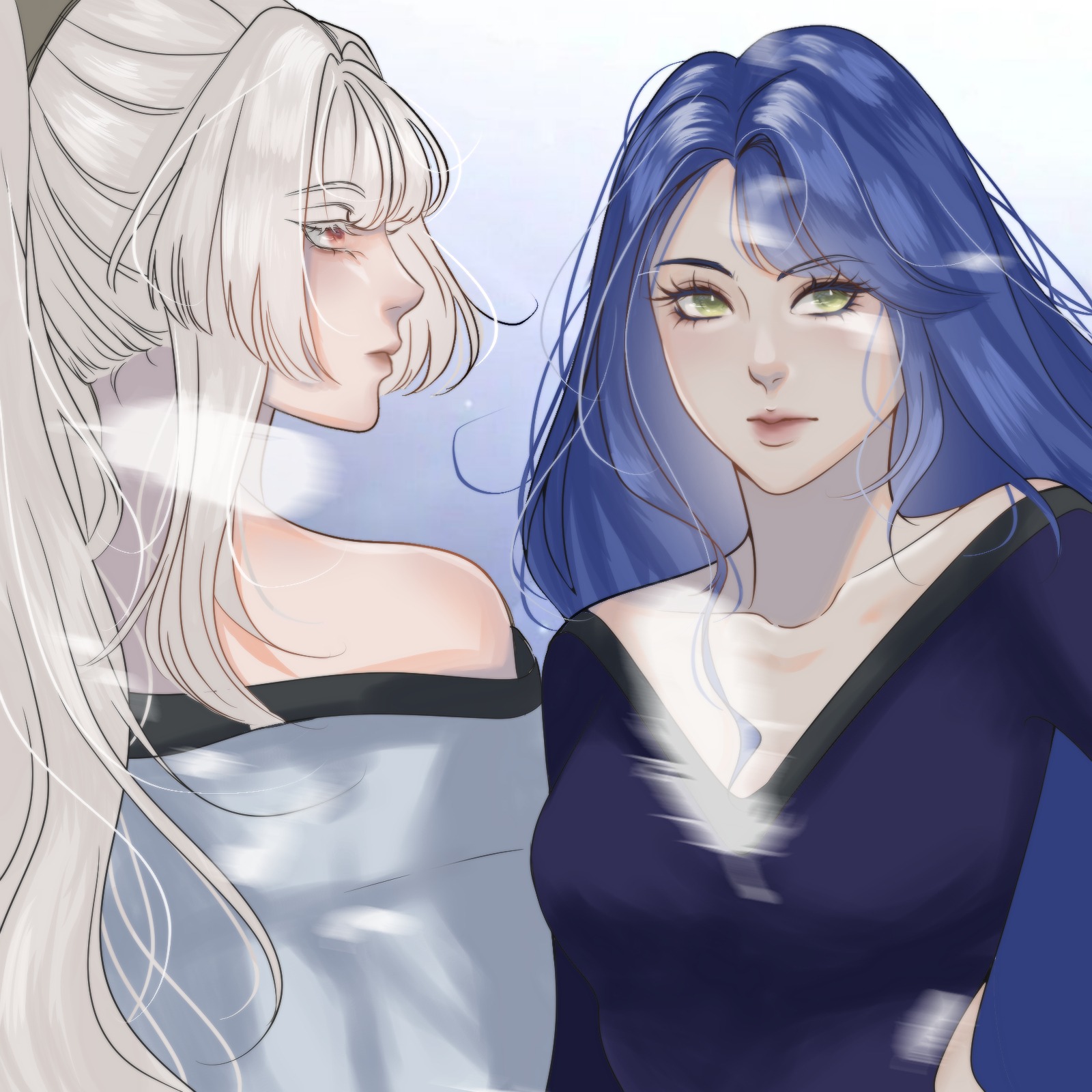 Hiyuki and Lady Laia portfolio artwork