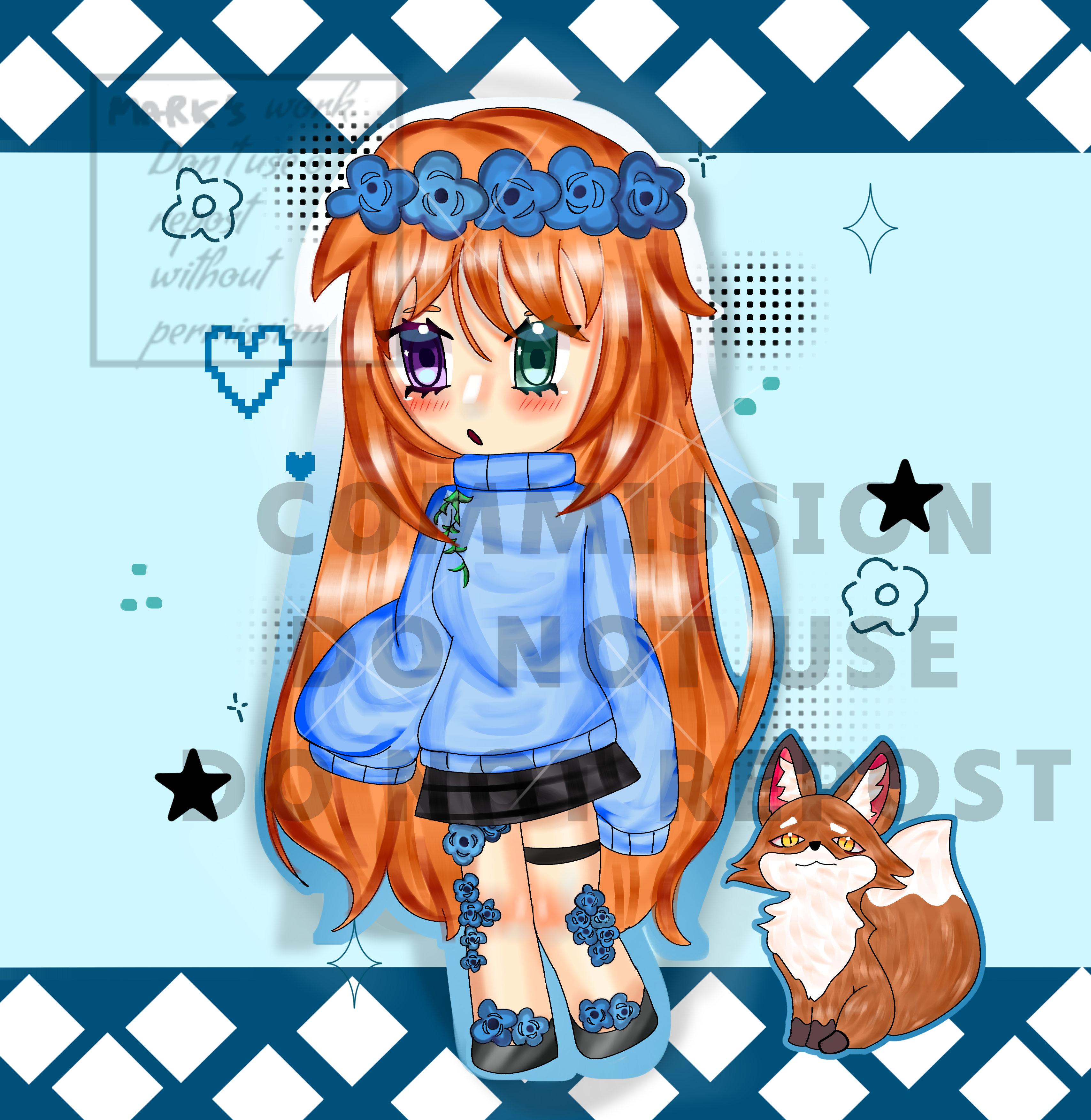 Comm VGen ;3; portfolio artwork