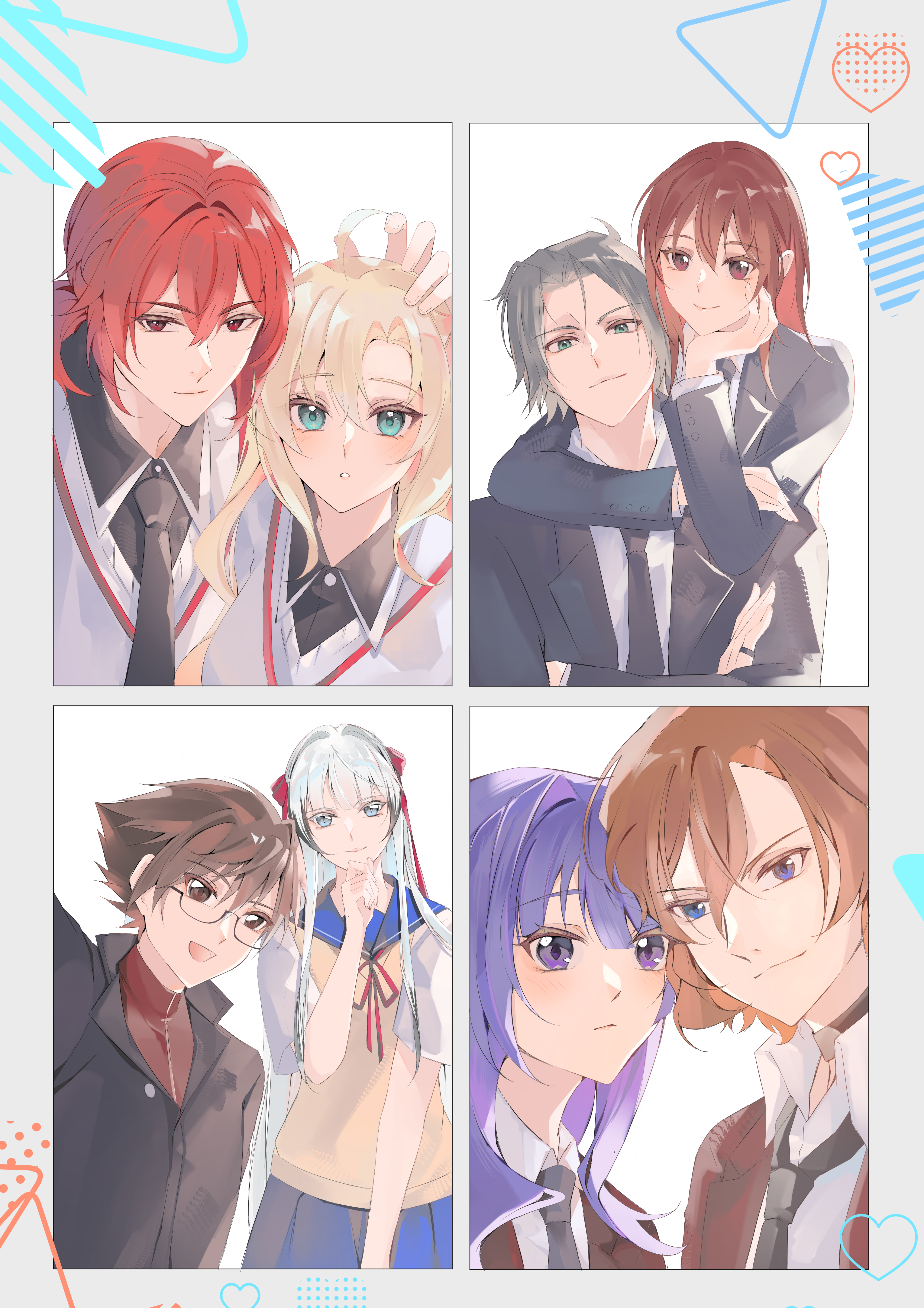 Couple Polaroid portfolio artwork