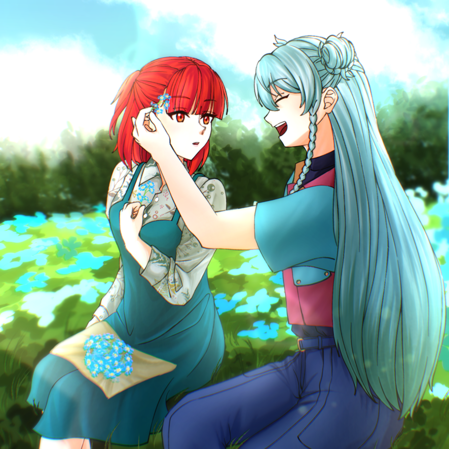 [Yumeship] Forget me Not in Spring portfolio artwork