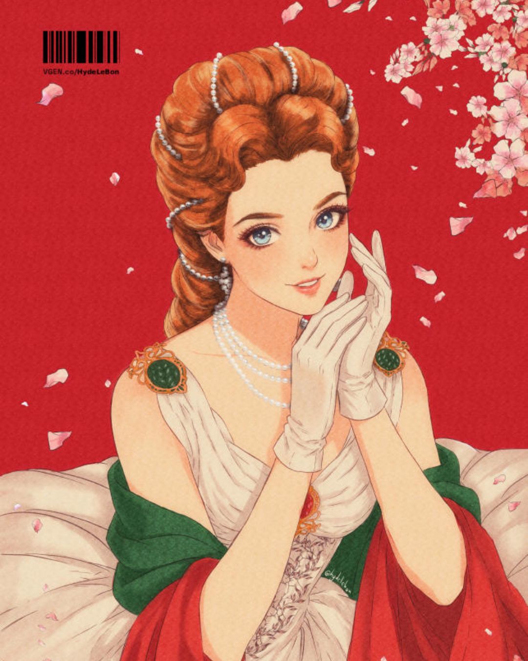 Princess Sissi Movie color Fanart portfolio artwork
