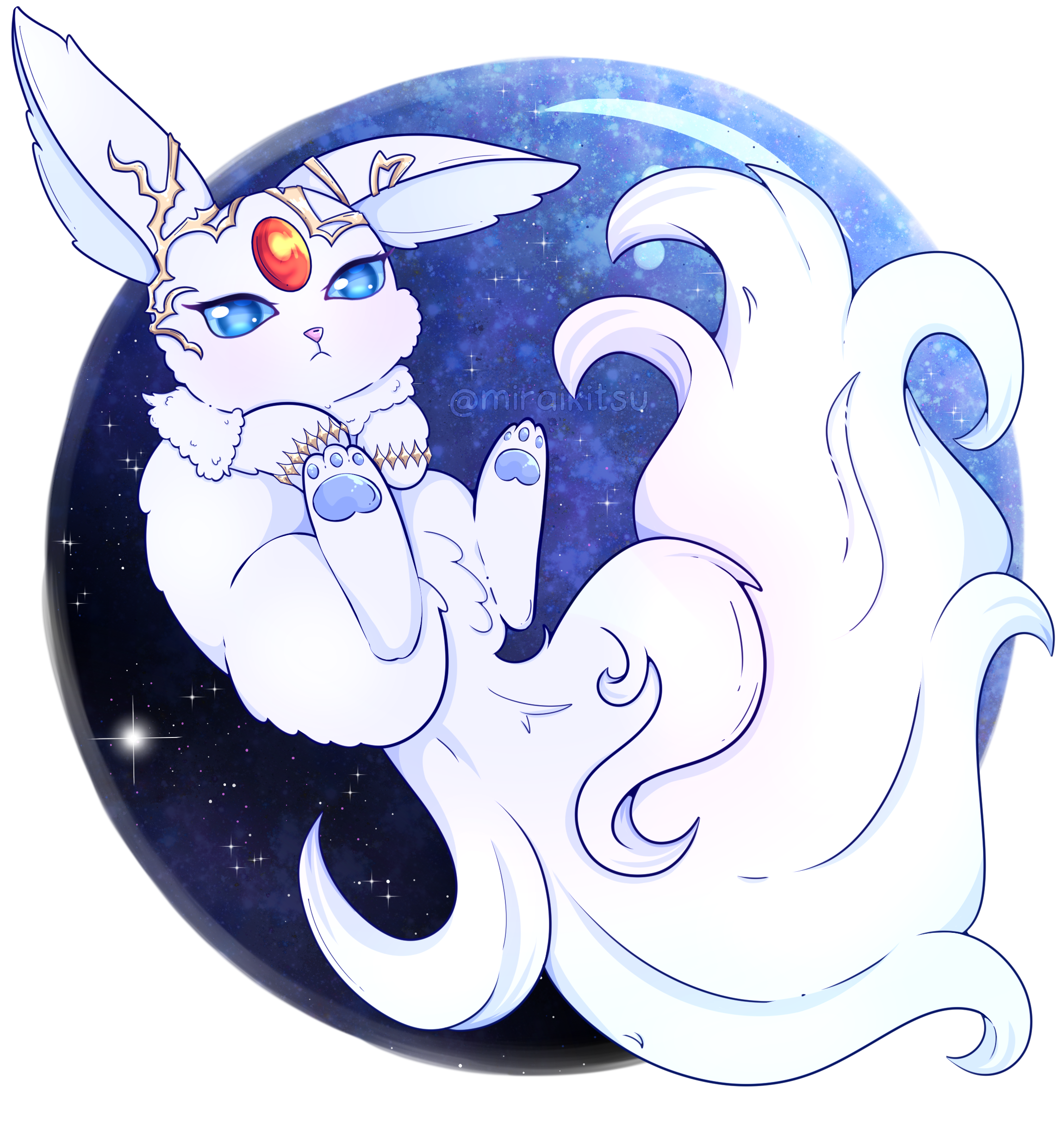 Mascot Illustration for LysharaVT portfolio artwork