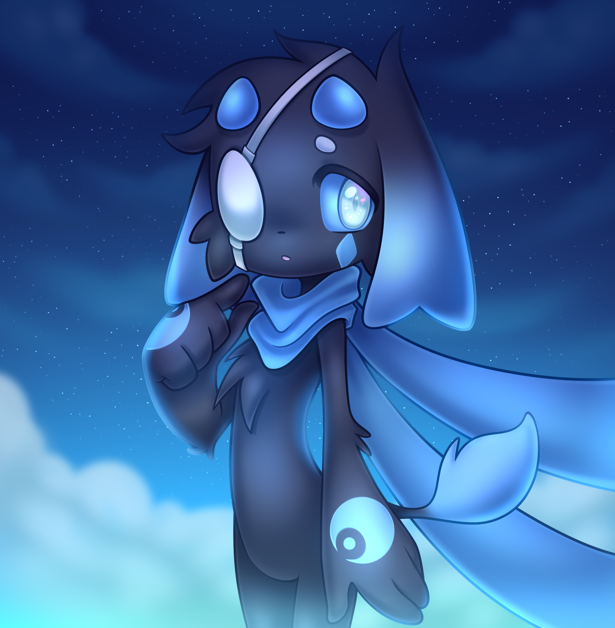 Kurai in the night portfolio artwork