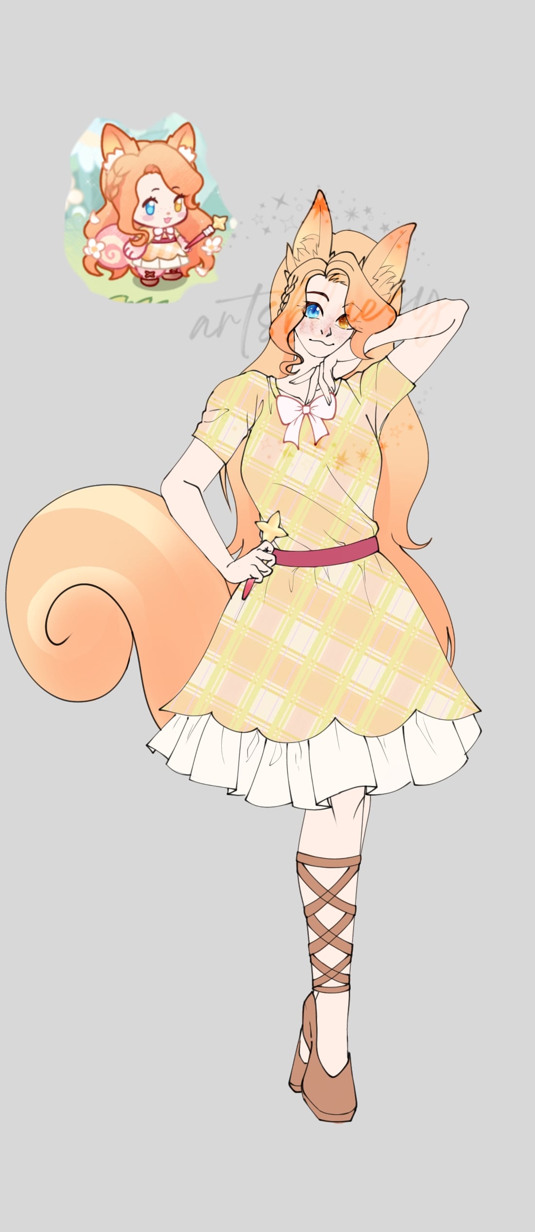 OC's portfolio artwork