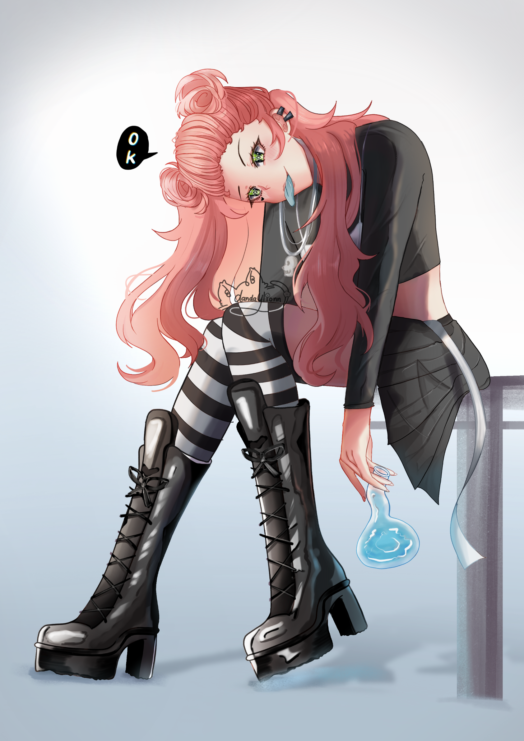 Bleeeeh~~ portfolio artwork