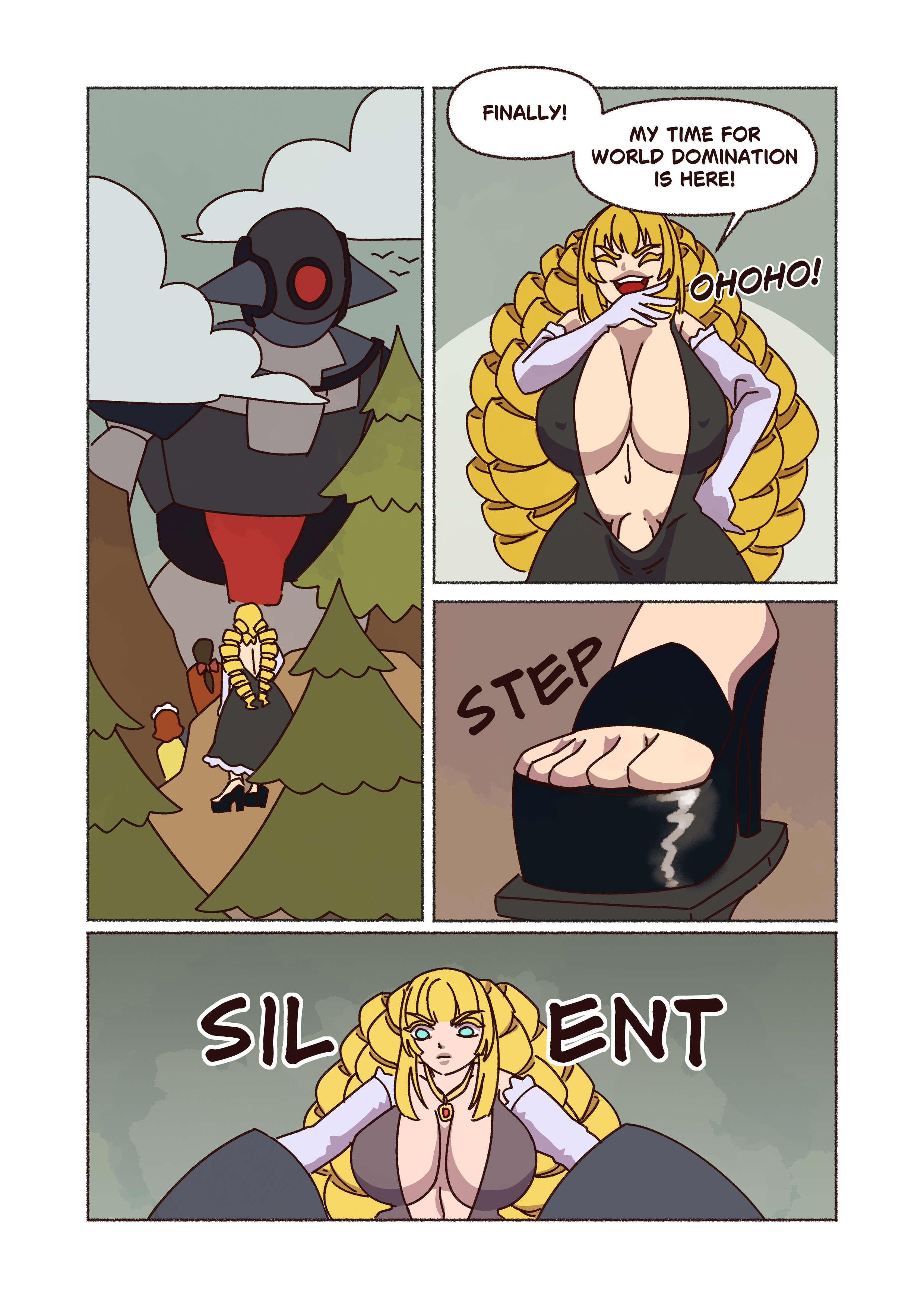 [COMMISSION] NSFW Comic for Hungrynippo123 portfolio artwork
