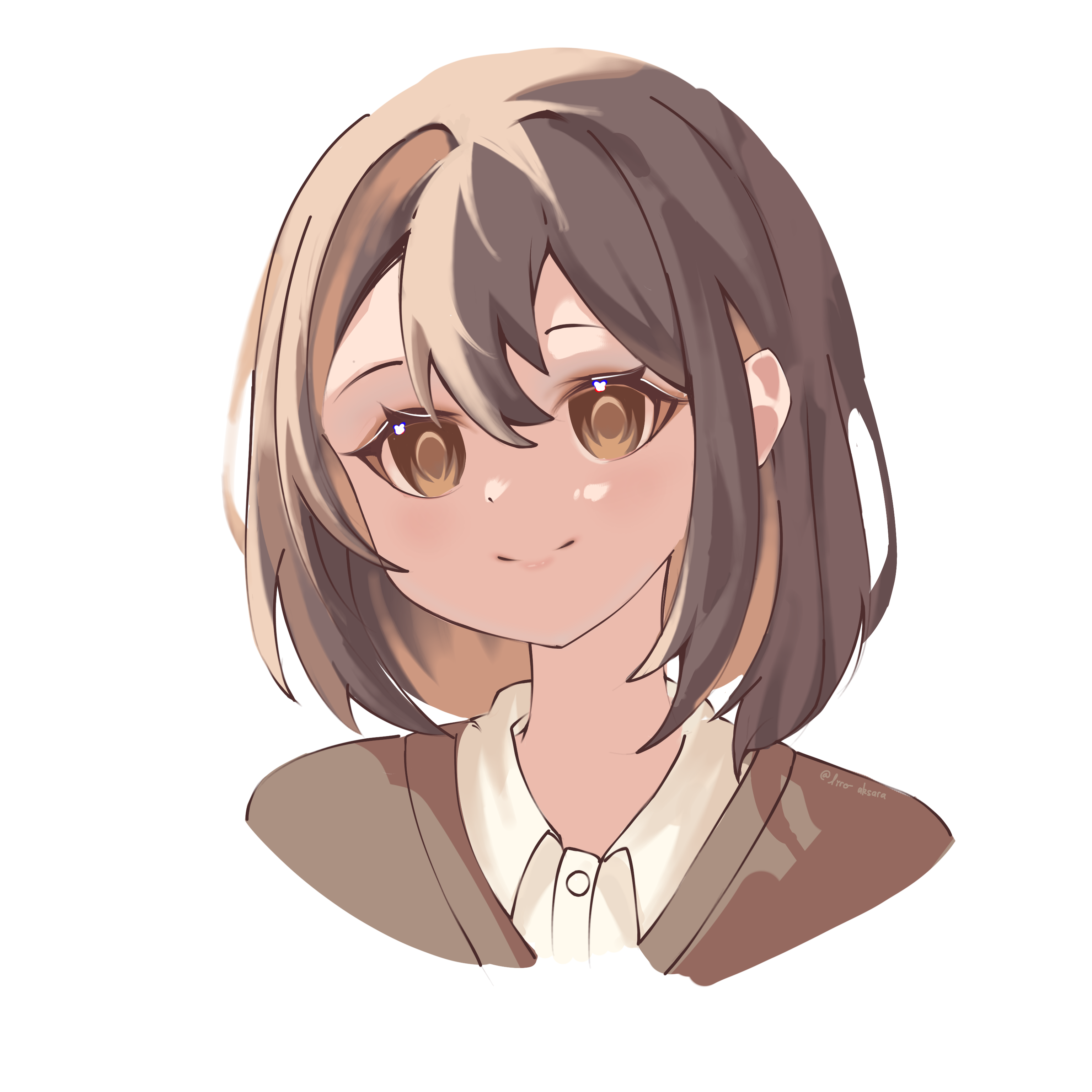 Anime Headshot illustration portfolio artwork