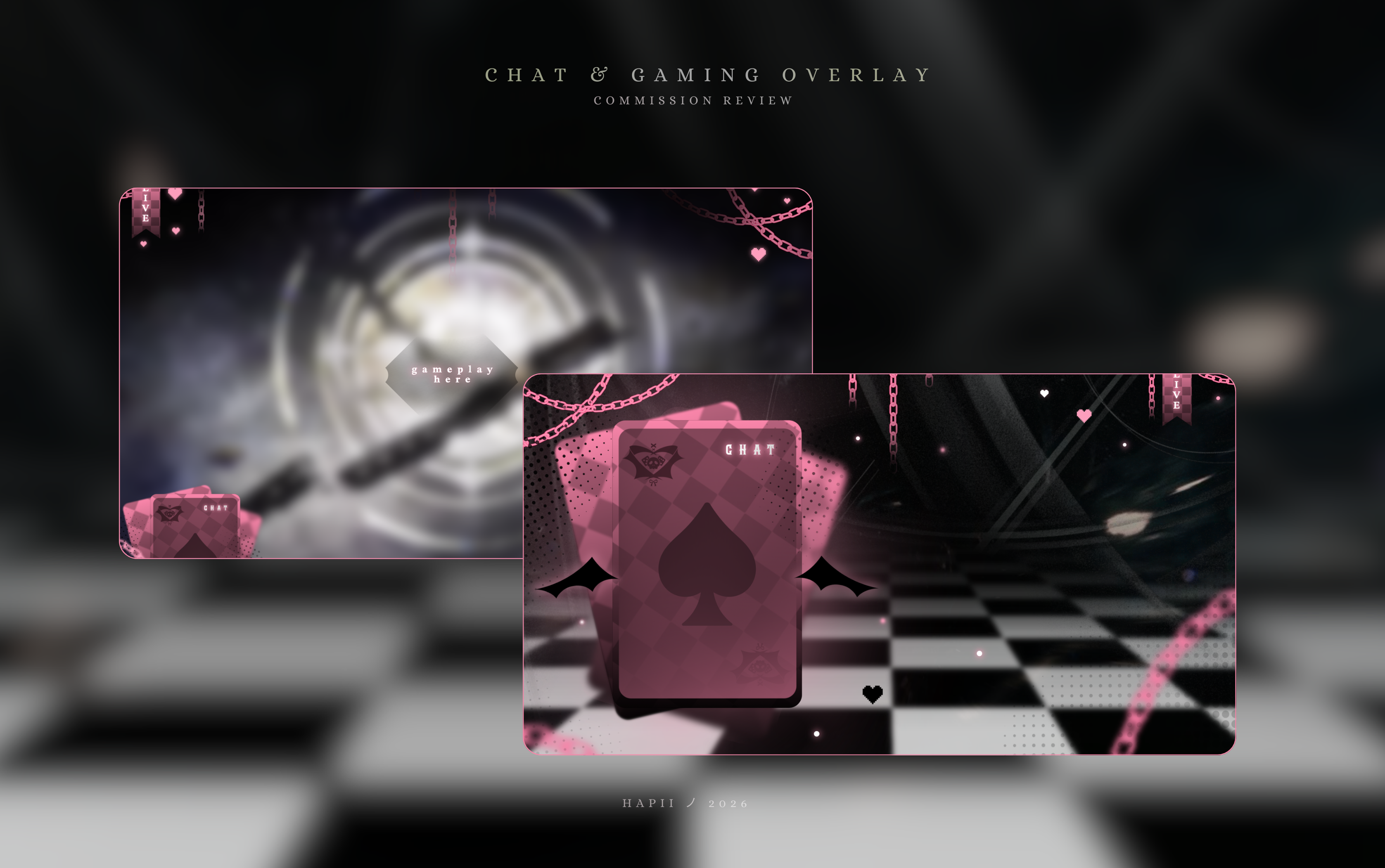 overlays works portfolio artwork