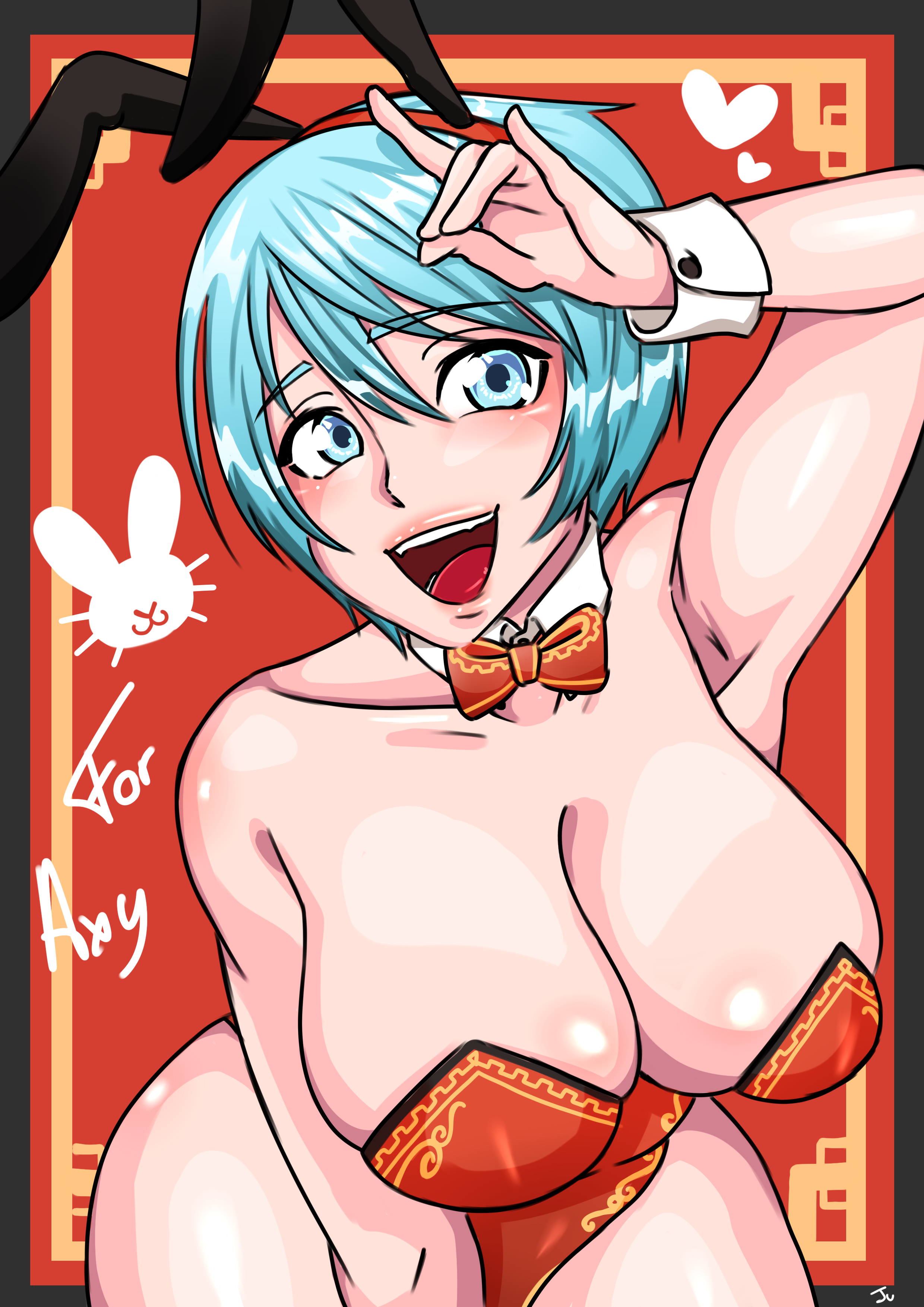 AT for Axy [Mikasa Bunny Girl] portfolio artwork