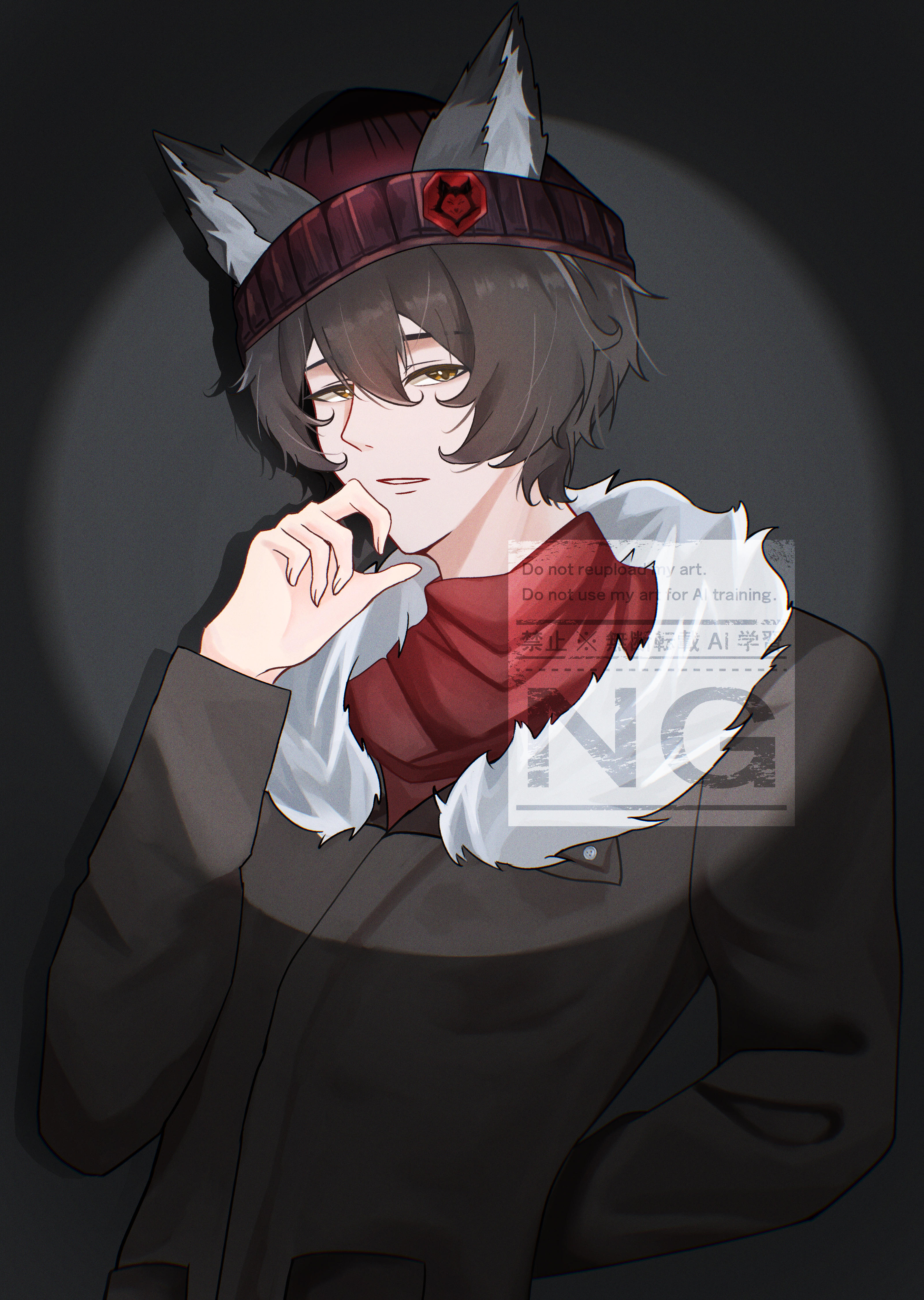 HuskyHito's Skeb Commission portfolio artwork