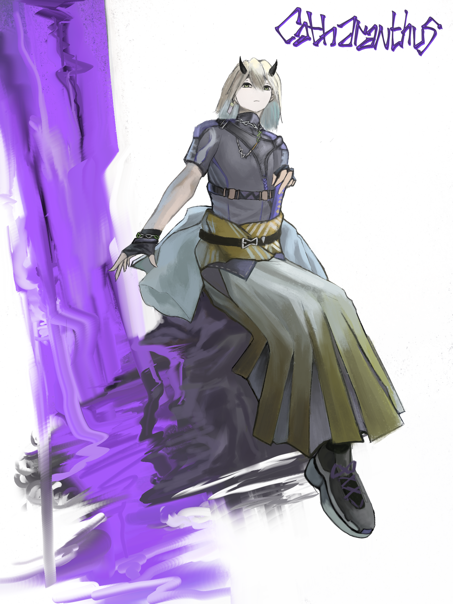 Illustration painterly portfolio artwork